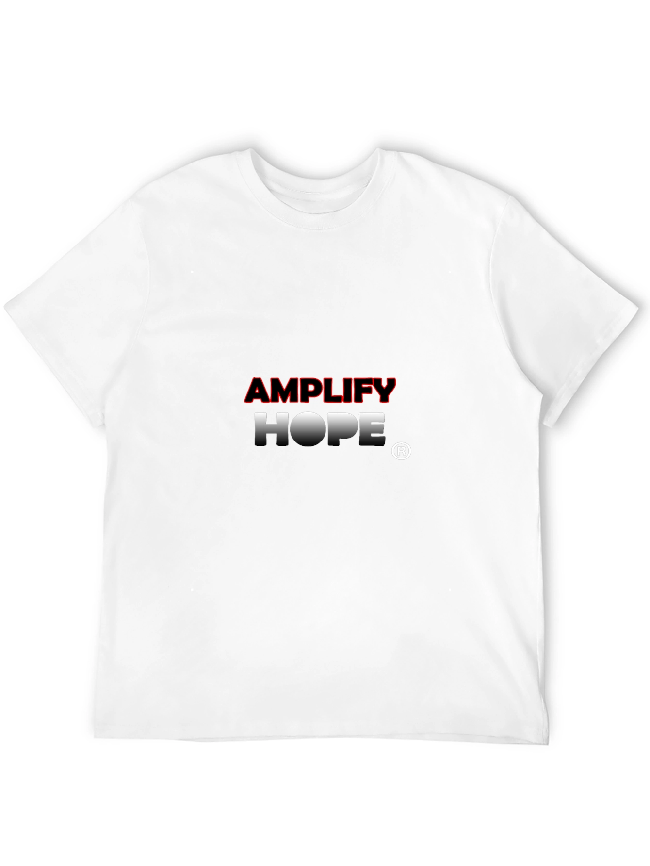 Amplify Hope Graphic T-Shirt - Premium Black Tee