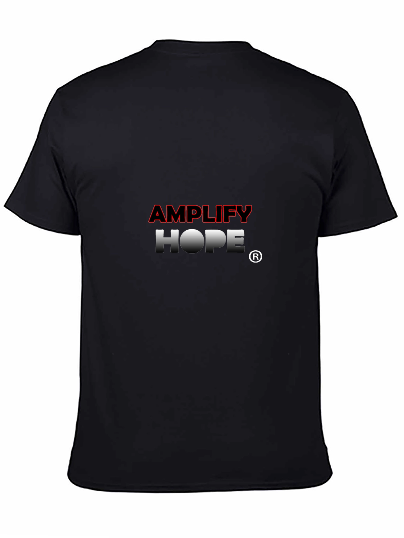 Amplify Hope Graphic T-Shirt - Premium Black Tee