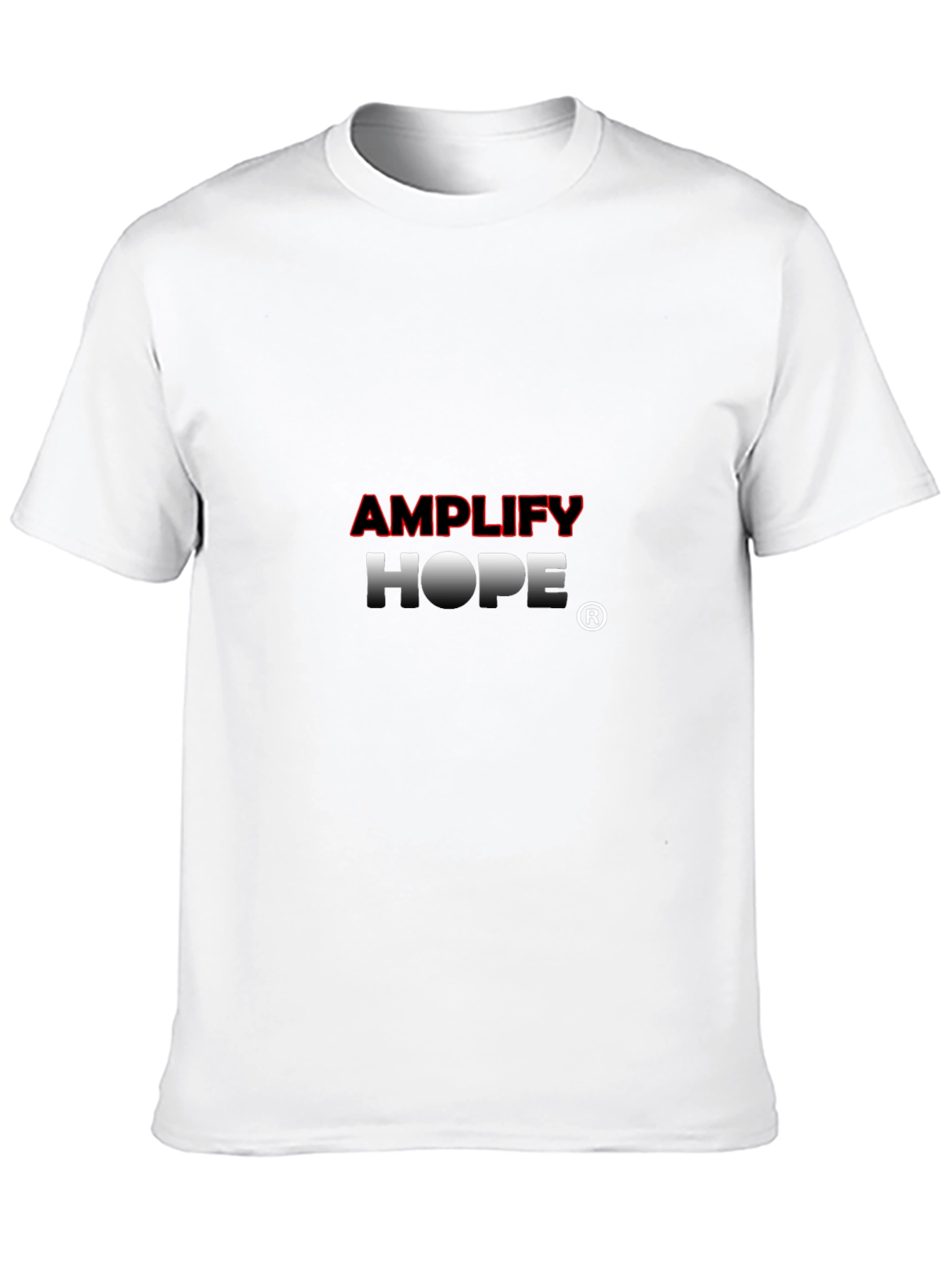 Amplify Hope Graphic T-Shirt - Premium Black Tee