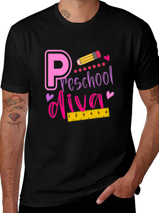 Preschool Diva Graphic Tee - Back to School