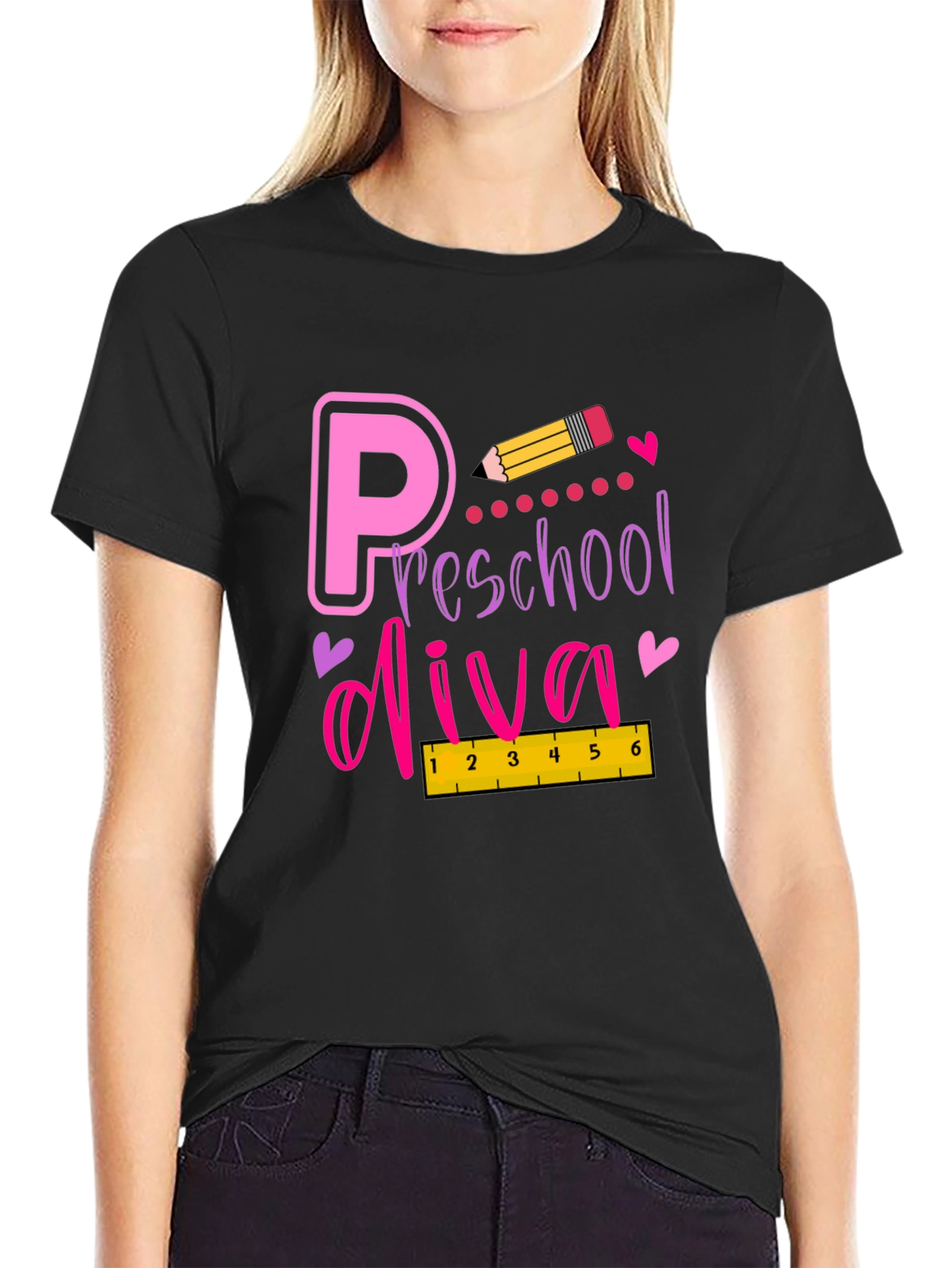 Preschool Diva Graphic Tee - Back to School