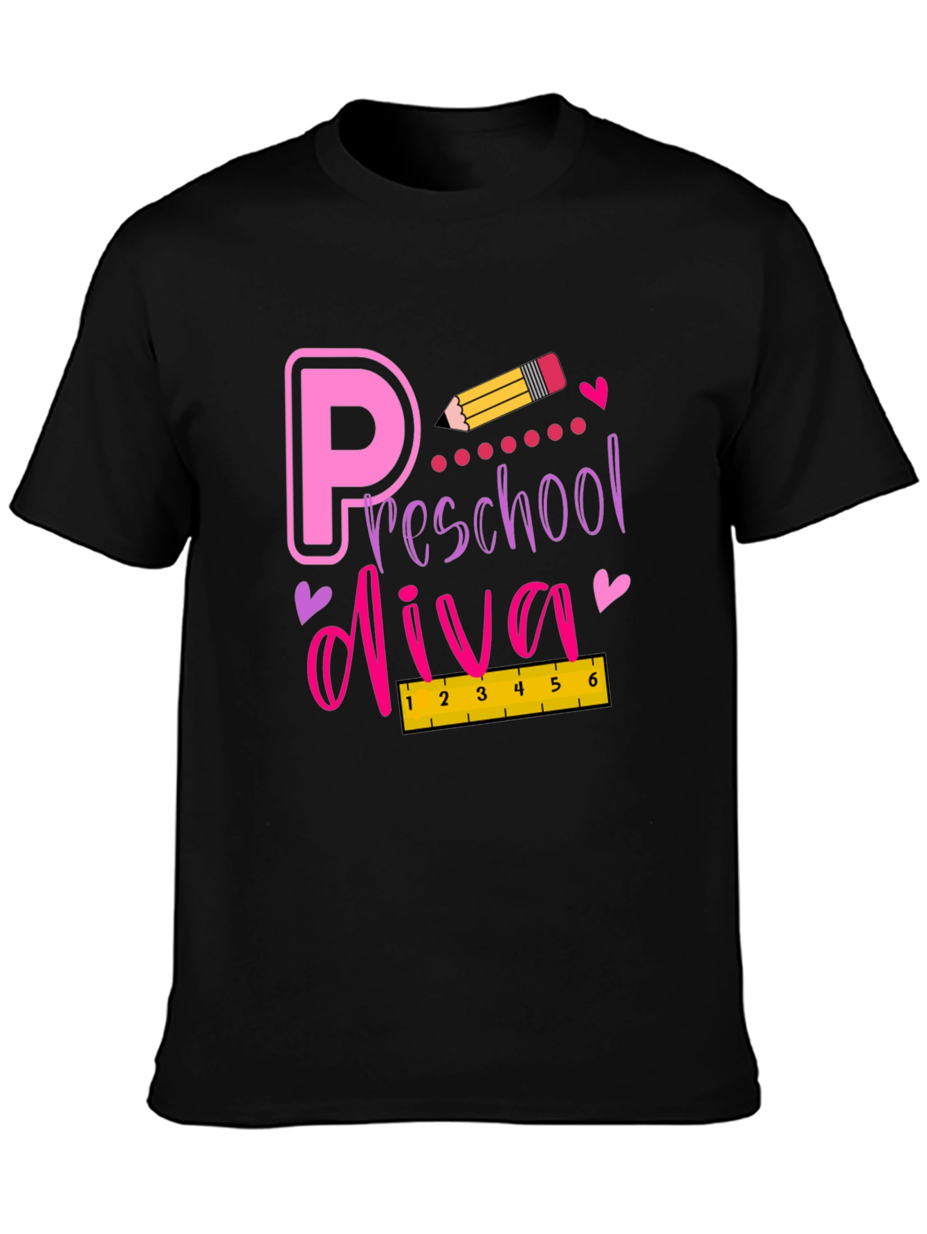 Preschool Diva Graphic Tee - Back to School