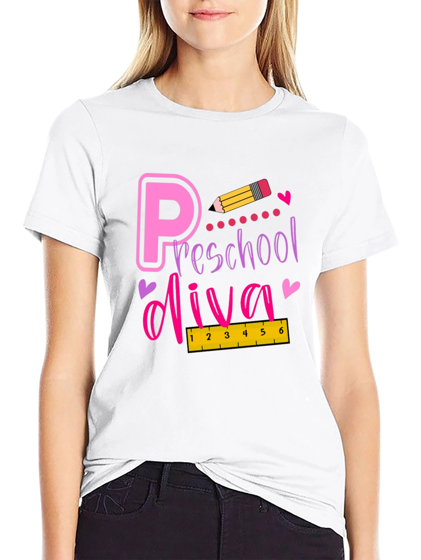Preschool Diva Graphic Tee - Back to School