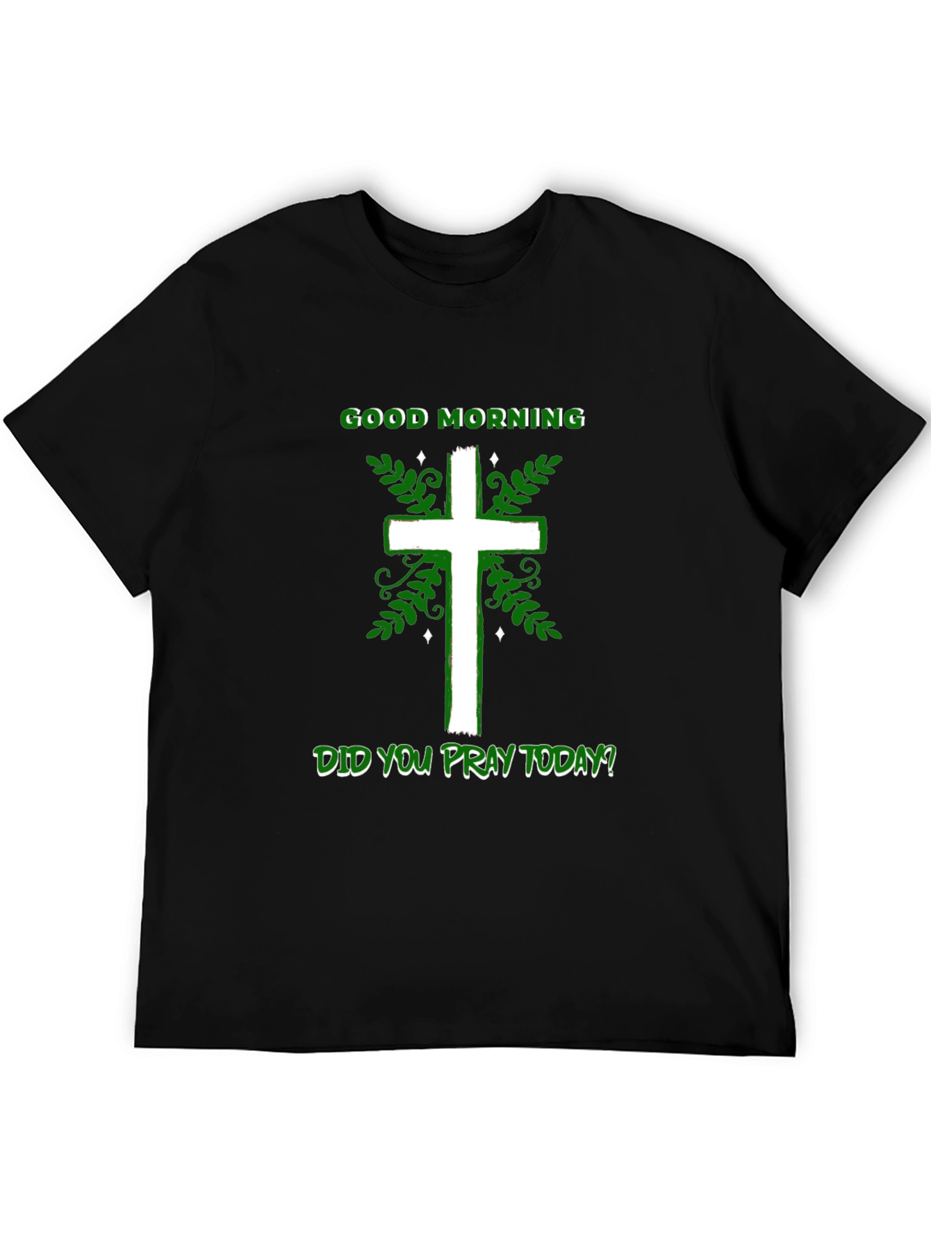 Good Morning Christian Cross T-Shirt
