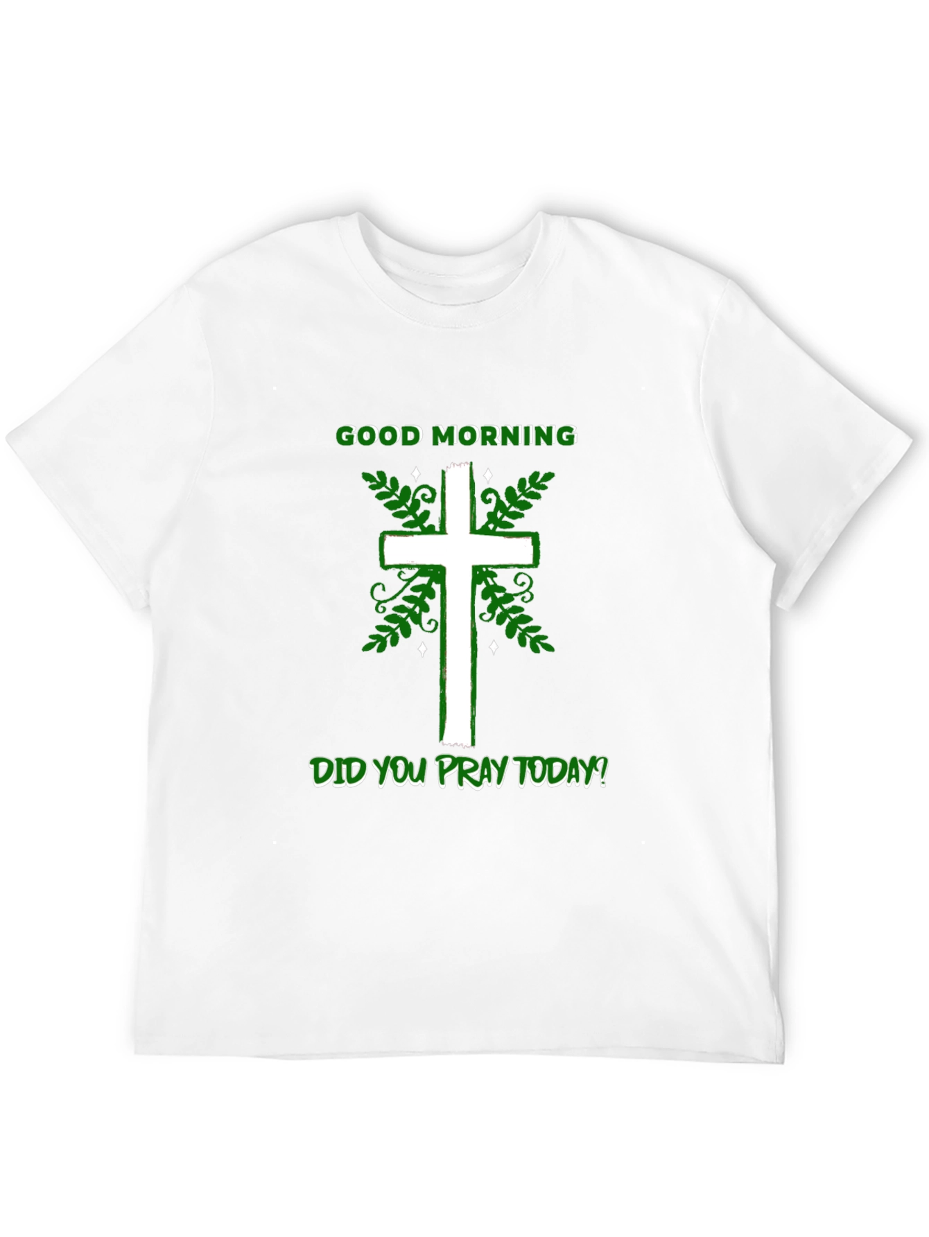 Good Morning Christian Cross T-Shirt