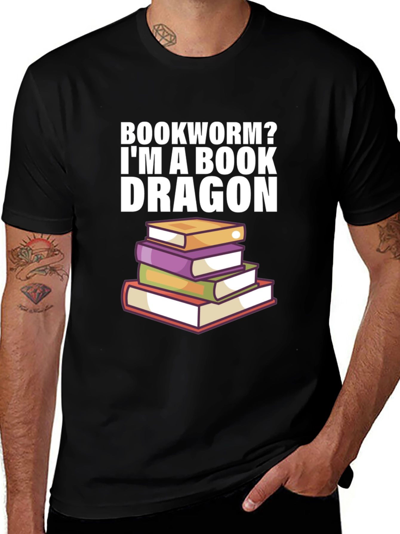 Bookworm? Im a Book Dragon T-Shirt