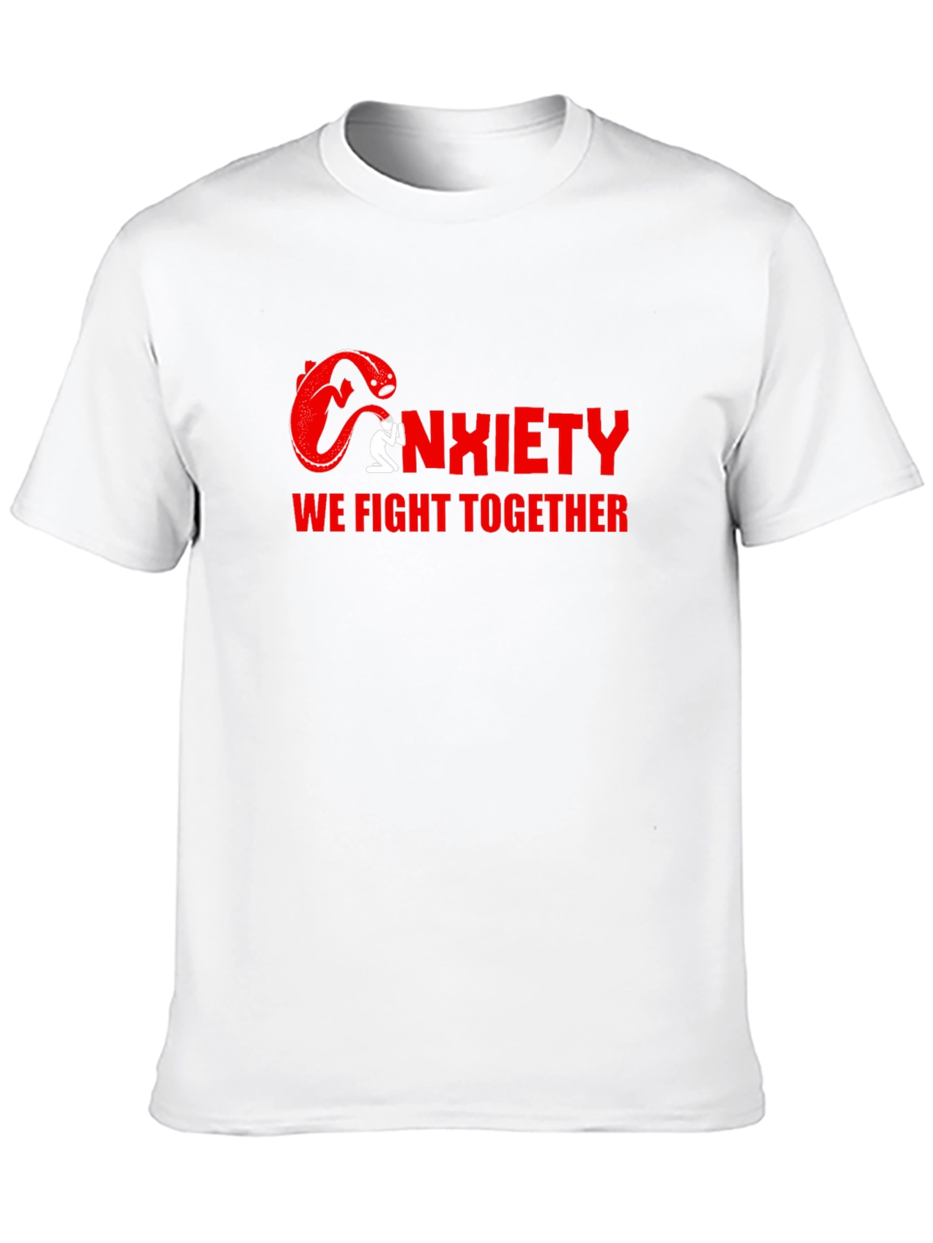 Anxiety We Fight Together Graphic T-Shirt