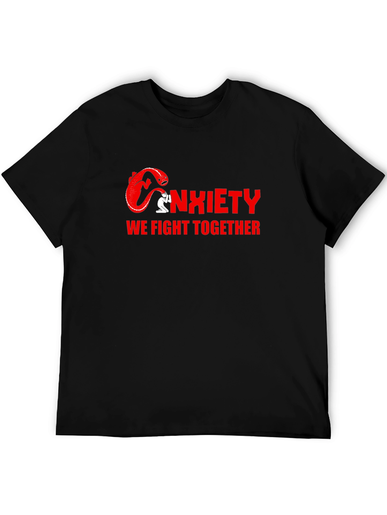 Anxiety We Fight Together Graphic T-Shirt
