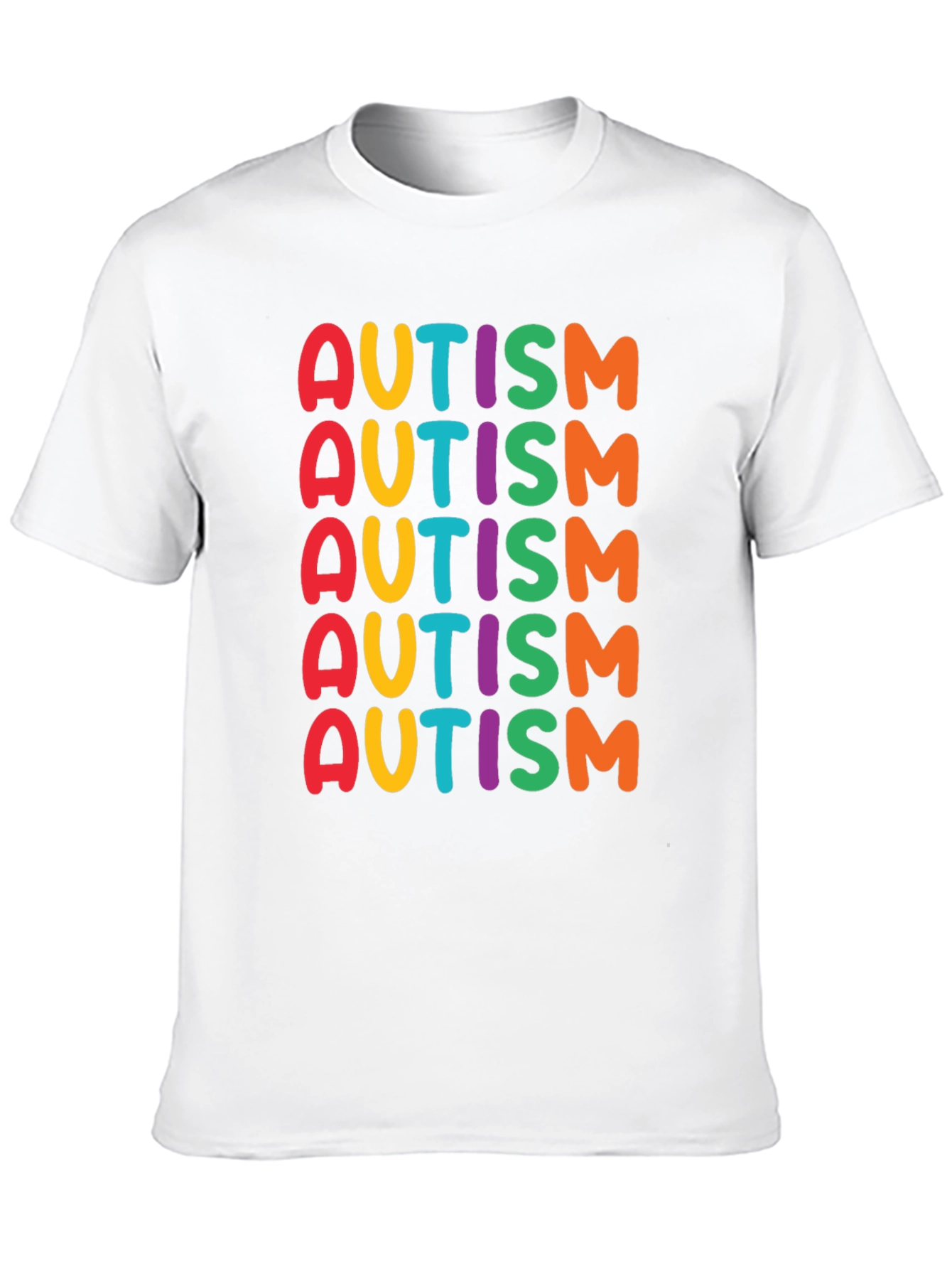 Colorful Autism Awareness T-Shirt