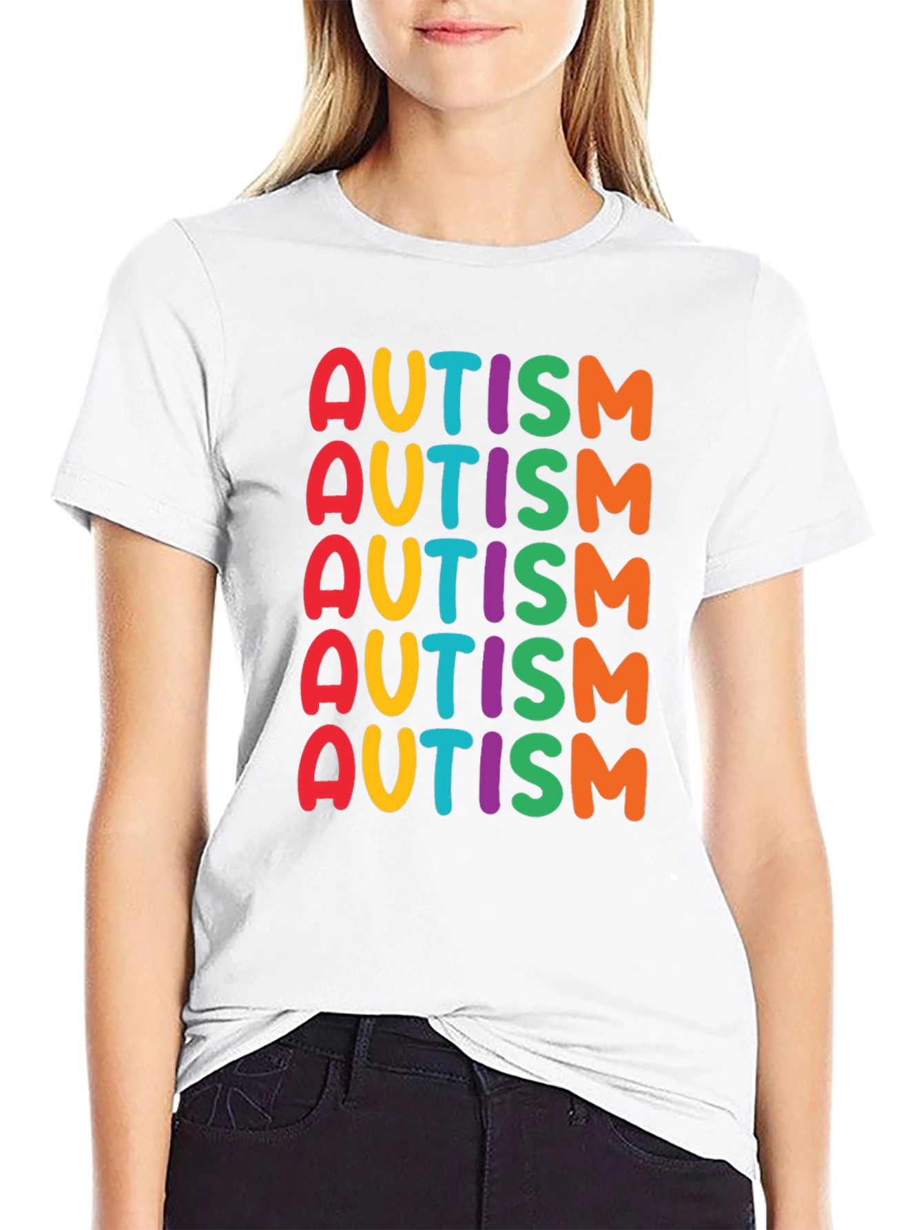 Colorful Autism Awareness T-Shirt