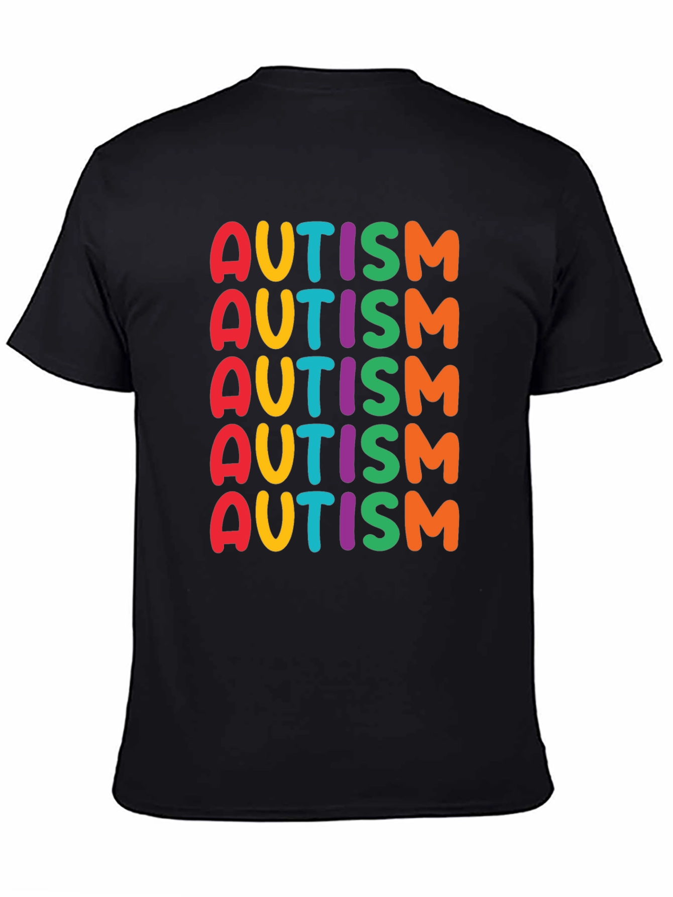 Colorful Autism Awareness T-Shirt