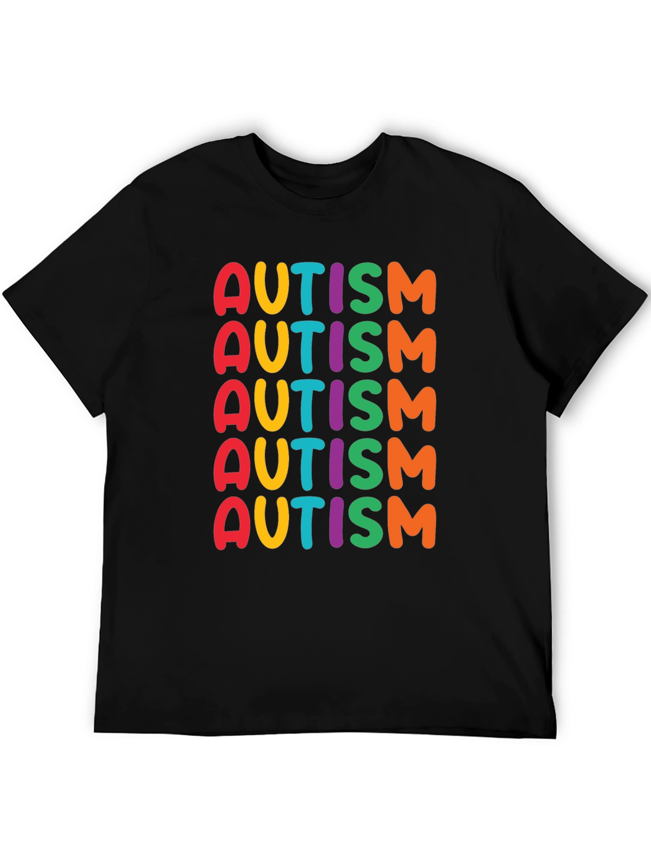Colorful Autism Awareness T-Shirt