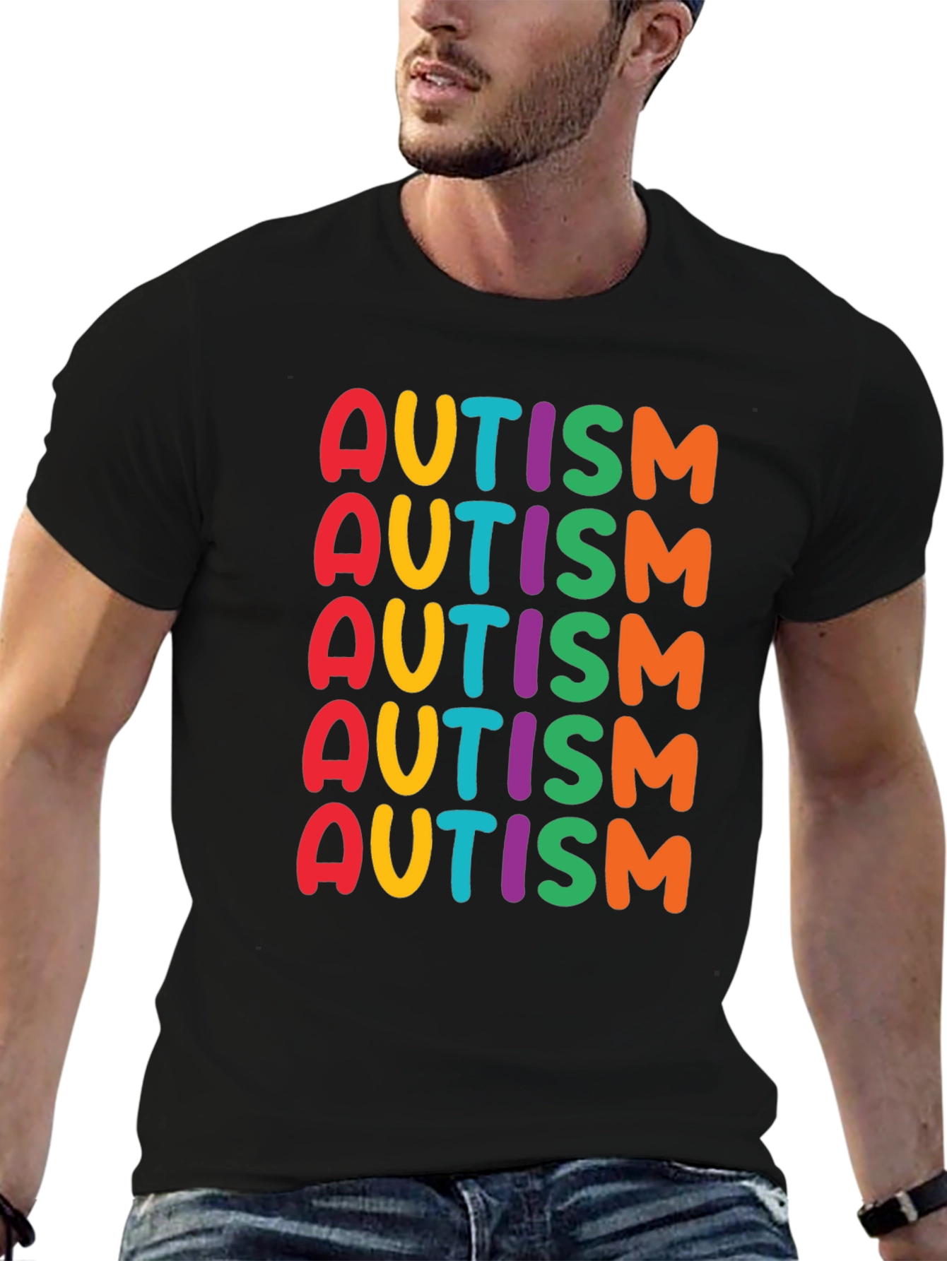 Colorful Autism Awareness T-Shirt