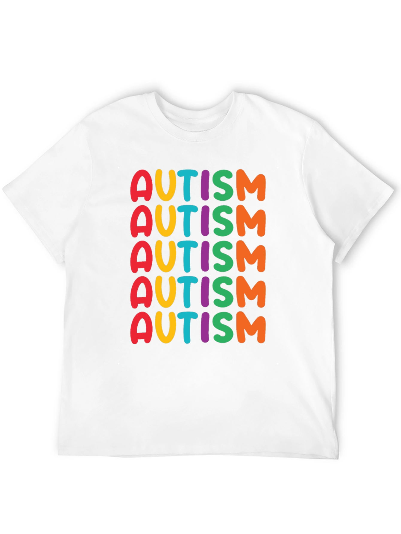 Colorful Autism Awareness T-Shirt