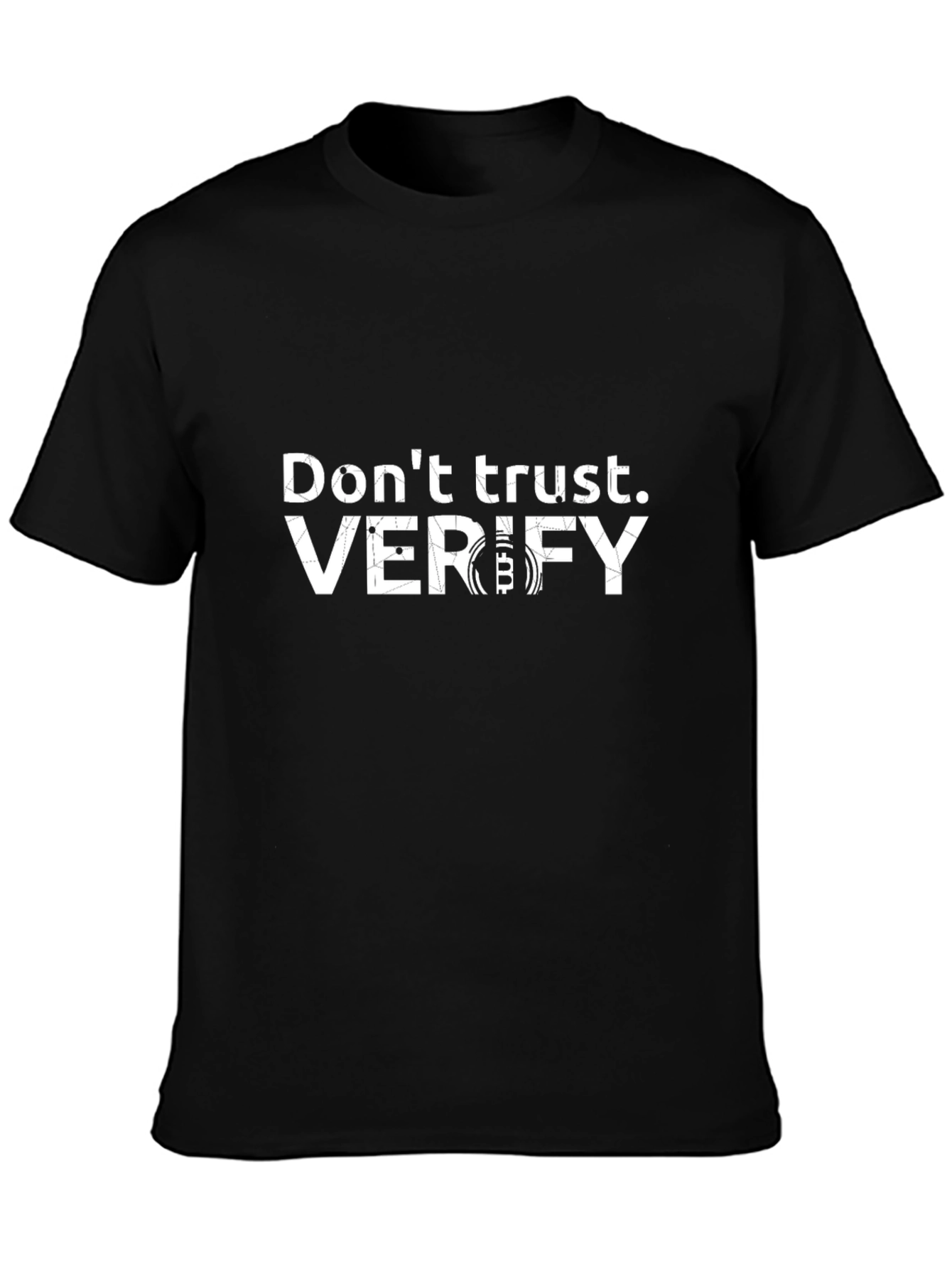 Dont Trust Verify Bitcoin Graphic Tee