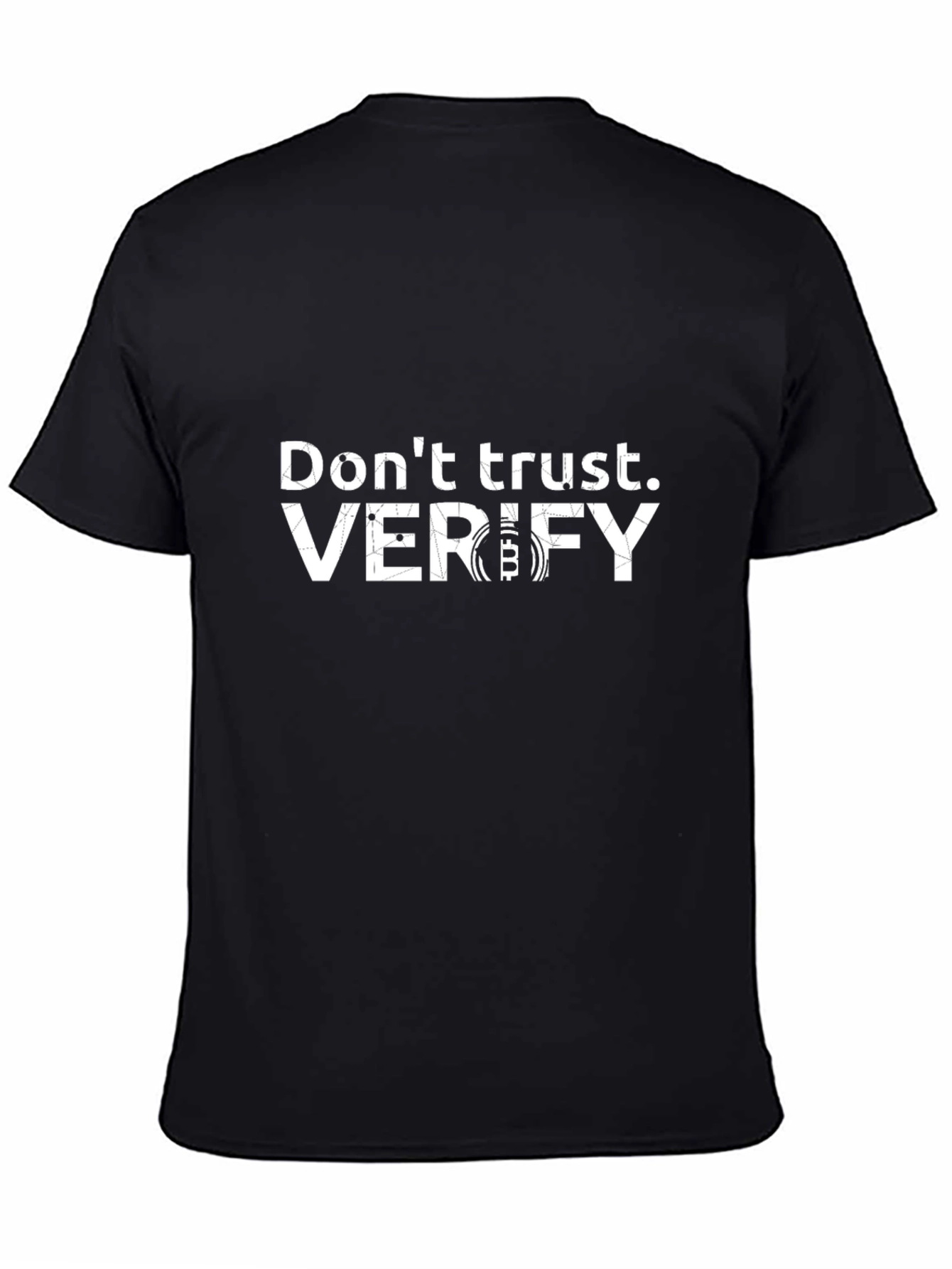 Dont Trust Verify Bitcoin Graphic Tee