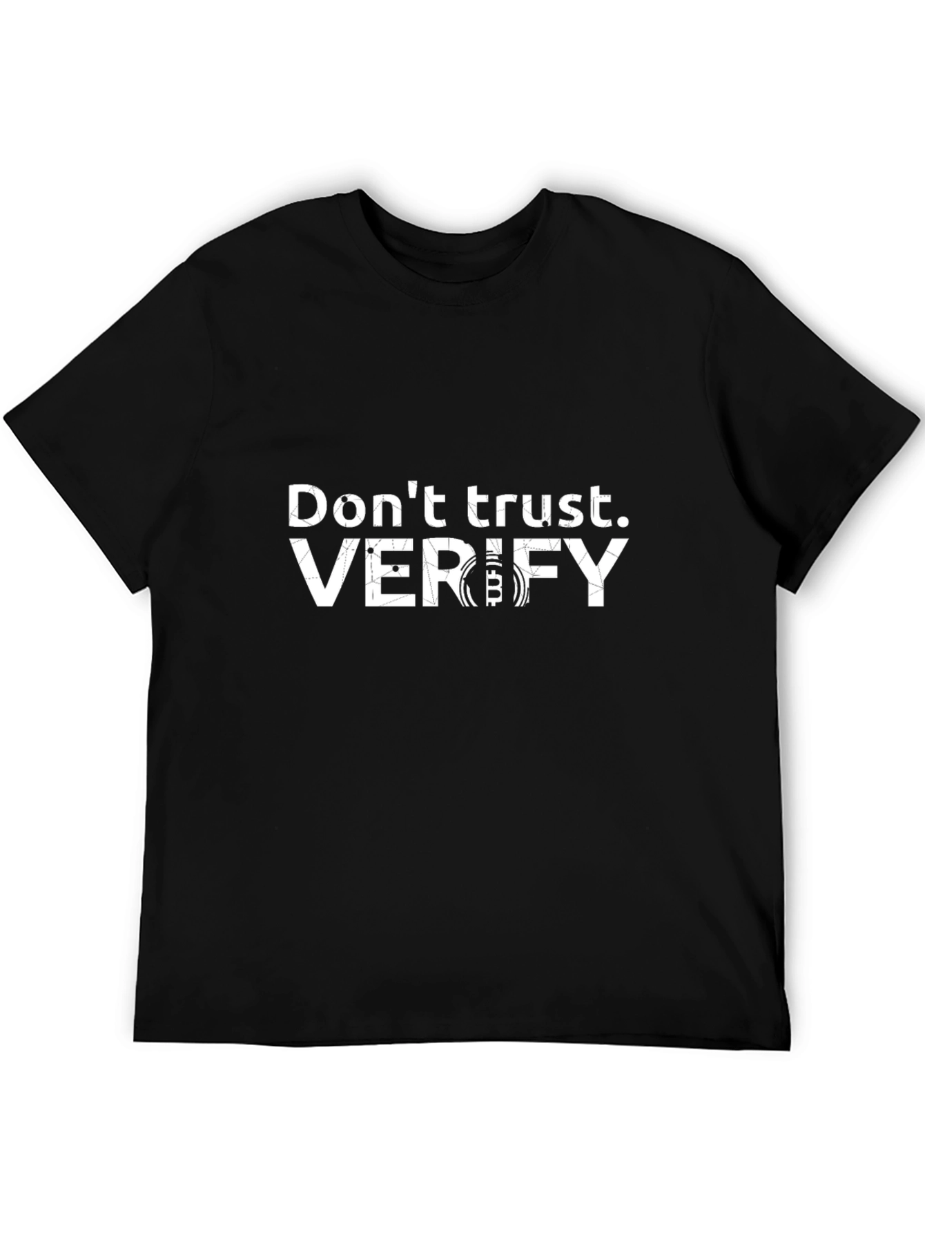 Dont Trust Verify Bitcoin Graphic Tee