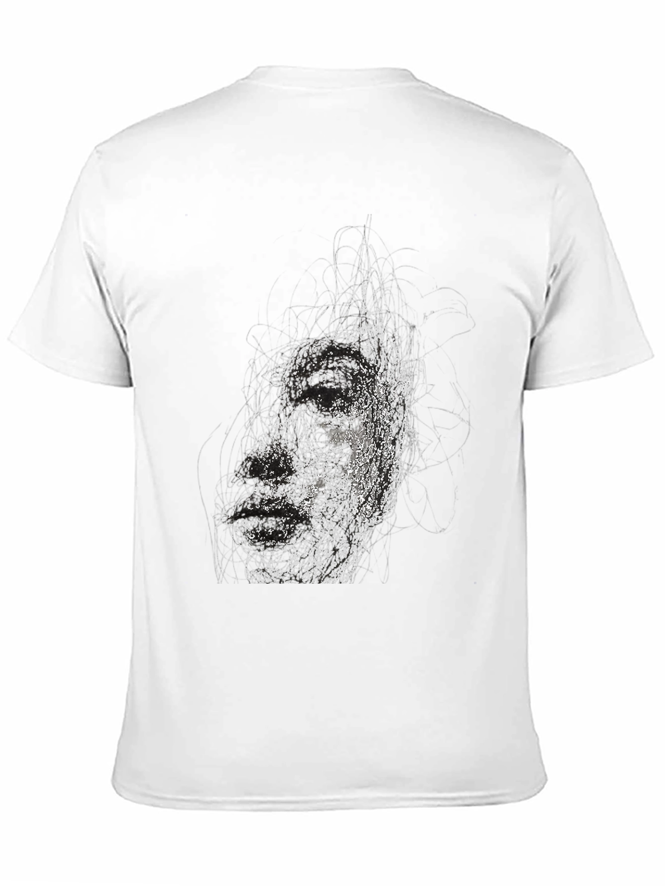 Abstract Black T-Shirt
