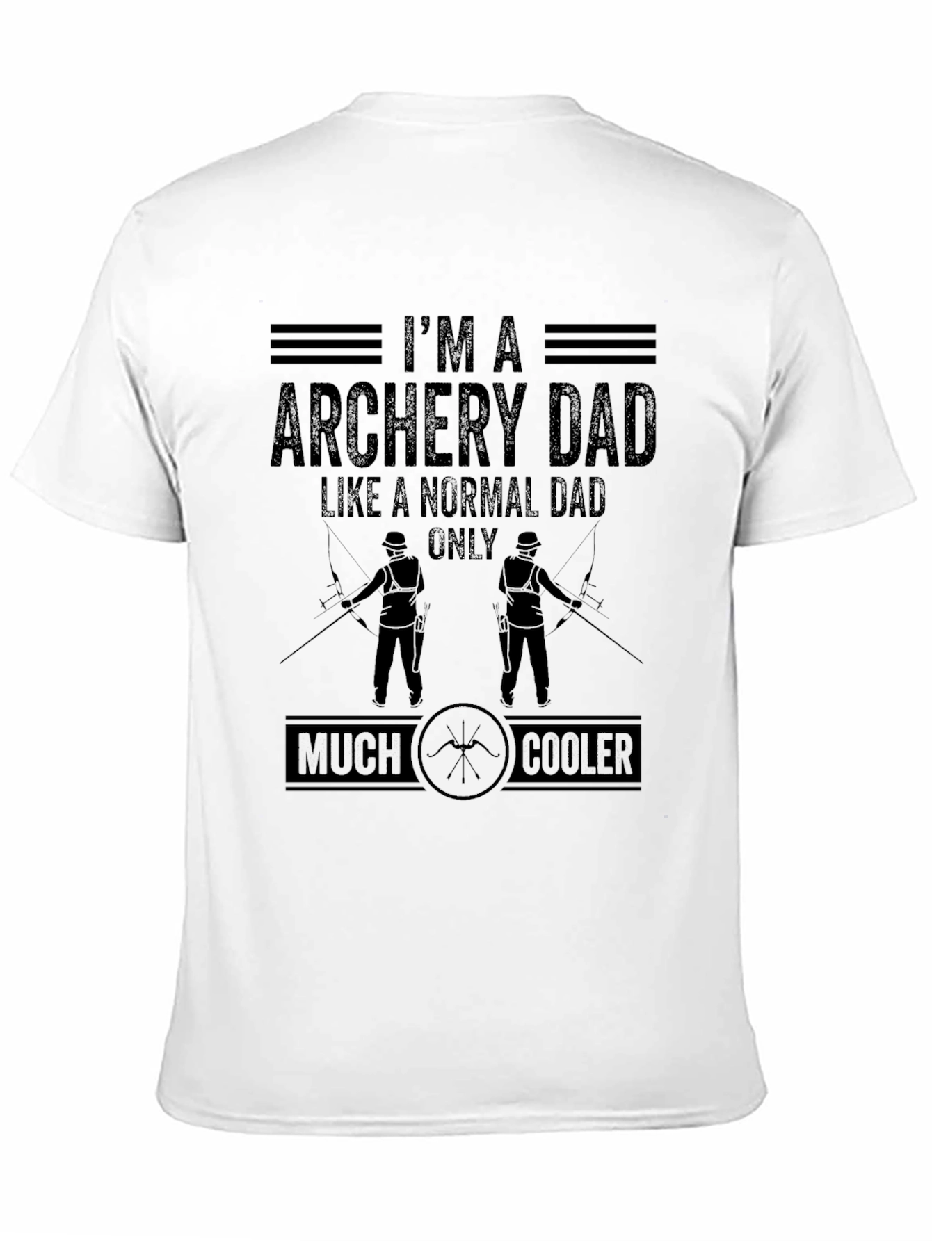 Archery Dad T-Shirt - Cool Fathers Day Gift