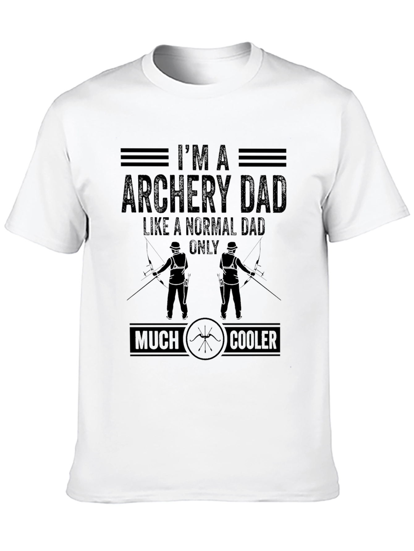 Archery Dad T-Shirt - Cool Fathers Day Gift