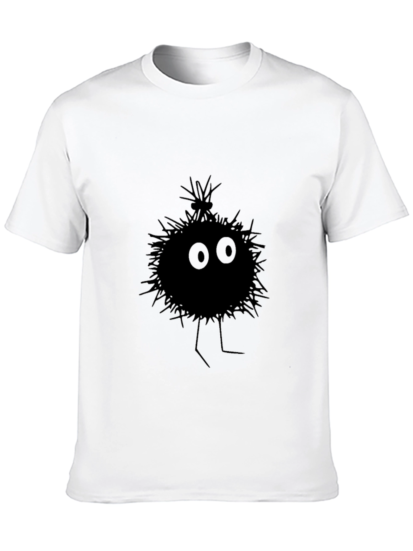 Spirited Away Soot Sprite Mens Black T-Shirt
