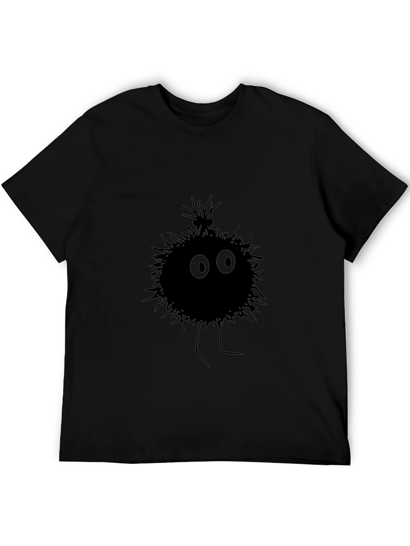 Spirited Away Soot Sprite Mens Black T-Shirt