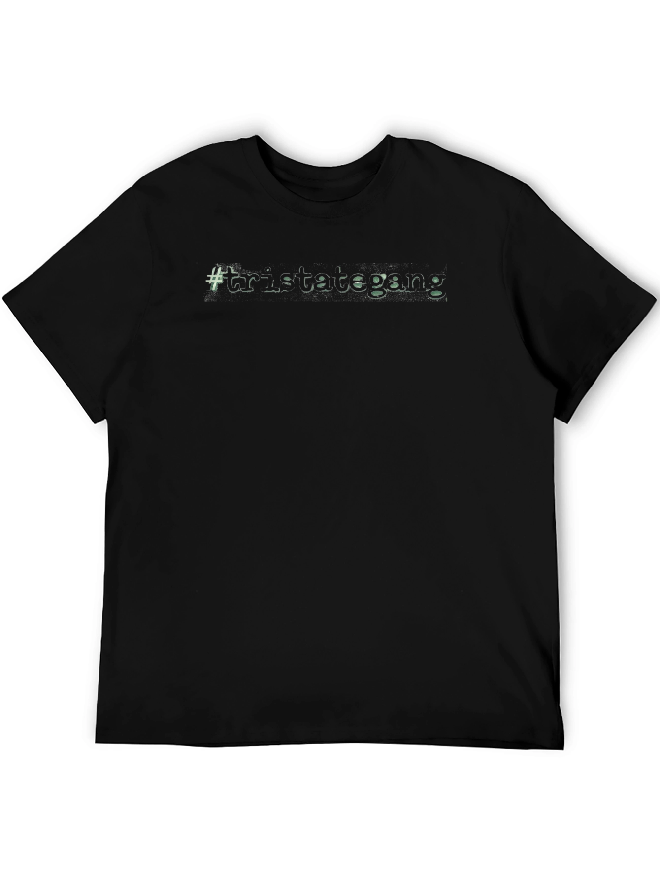 Tristate Gang Black Graphic T-Shirt