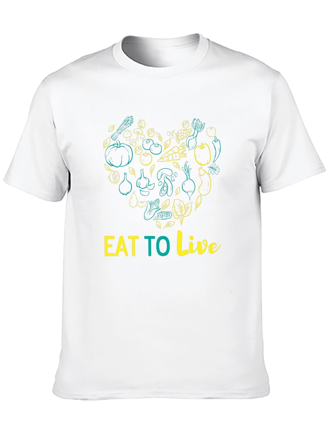 Eat To Live Vegan T-Shirt
