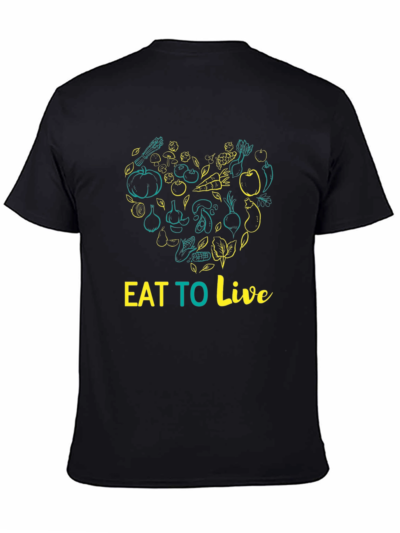 Eat To Live Vegan T-Shirt