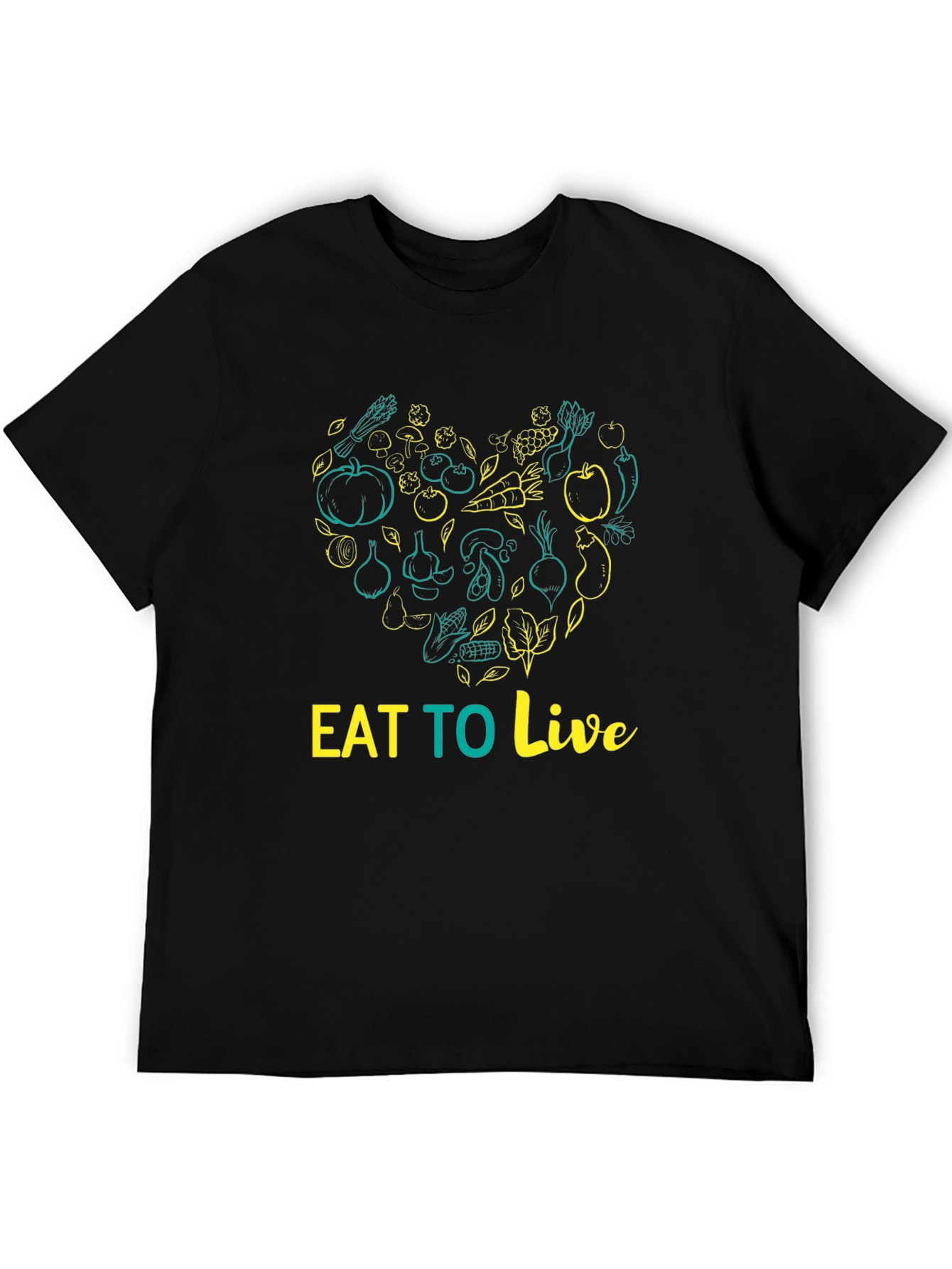 Eat To Live Vegan T-Shirt