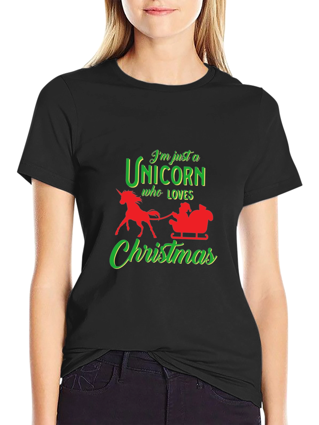 Unicorn Christmas T-Shirt