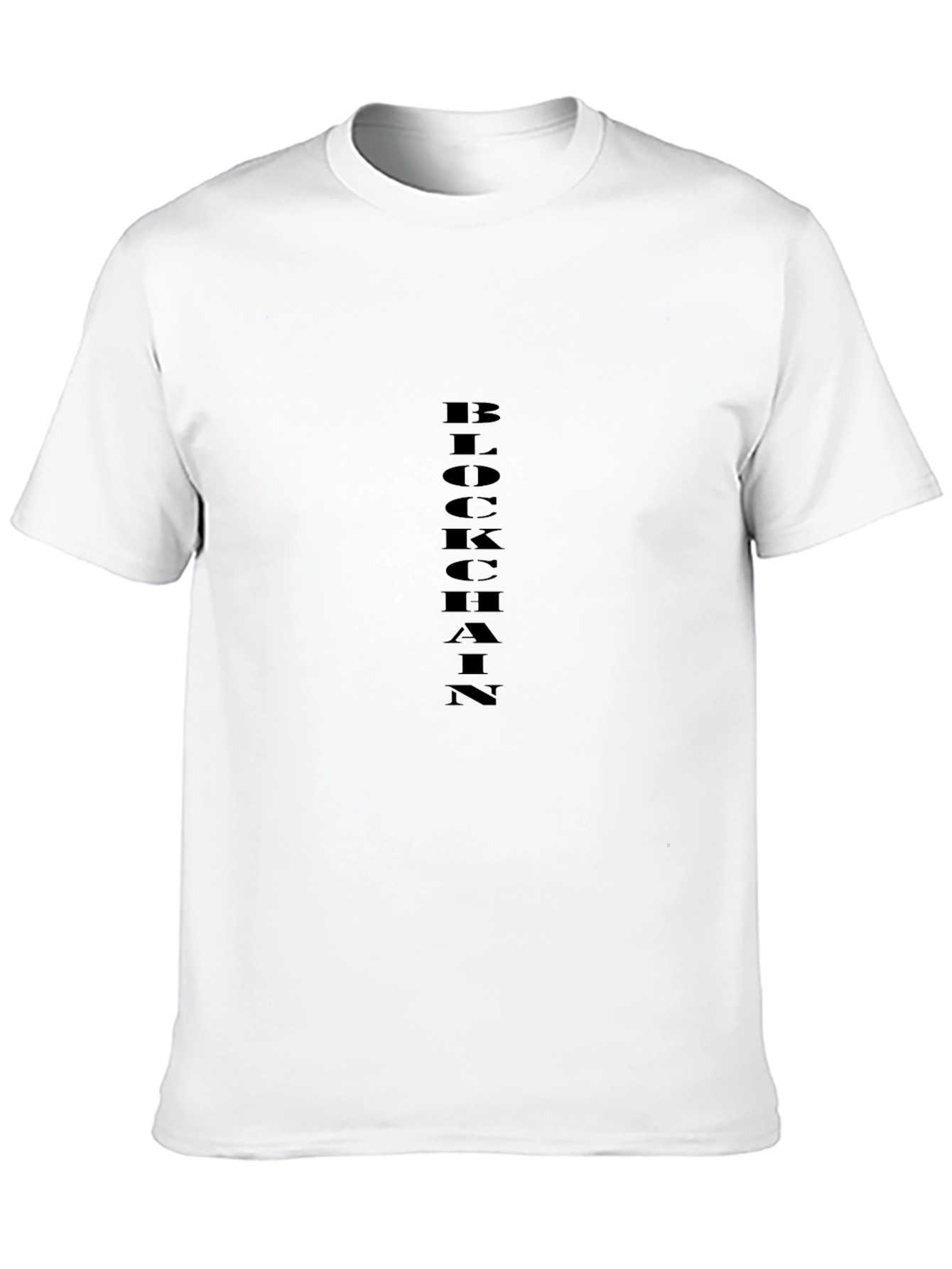 Blockchain Graphic T-Shirt - Black Crypto Tee