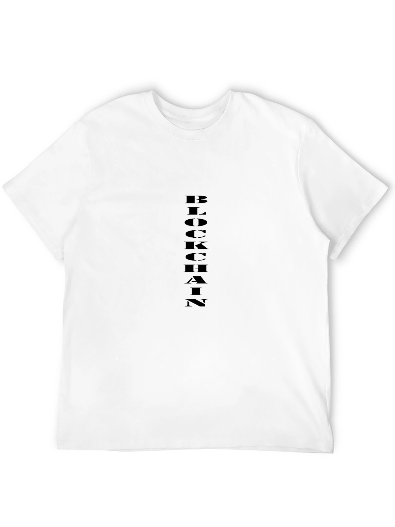 Blockchain Graphic T-Shirt - Black Crypto Tee
