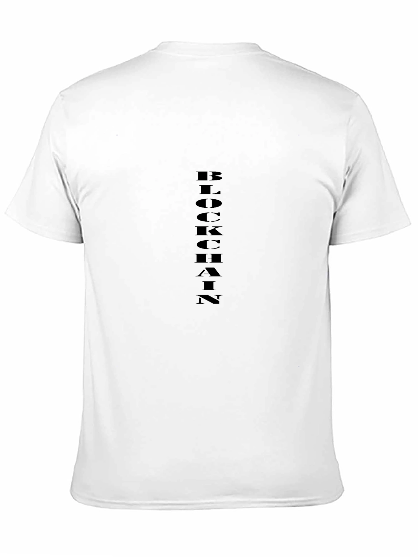 Blockchain Graphic T-Shirt - Black Crypto Tee
