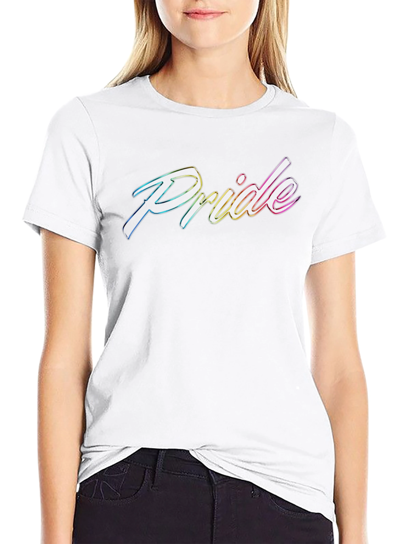 Pride Rainbow Graphic Tee - Stylish LGBTQ+ Apparel