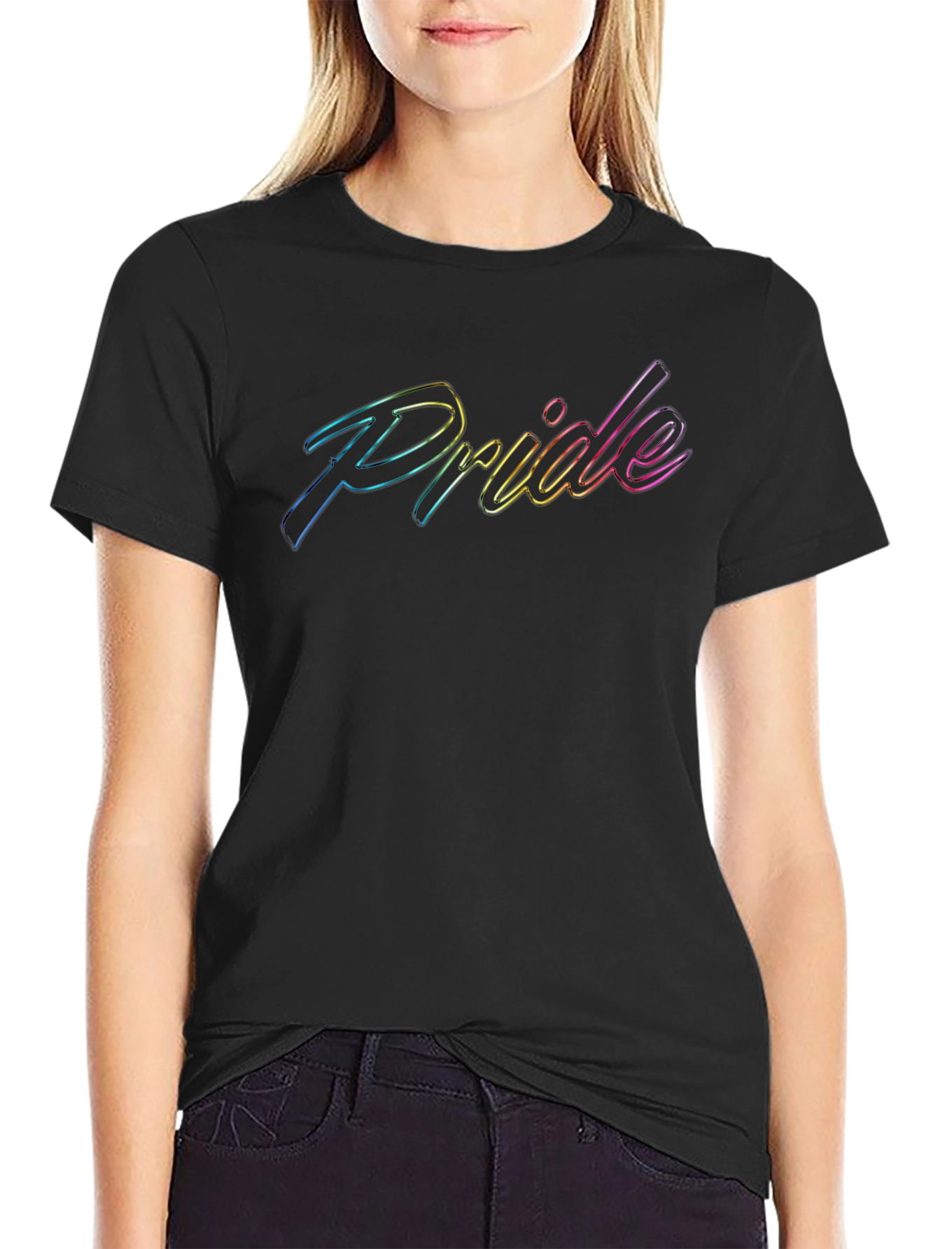 Pride Rainbow Graphic Tee - Stylish LGBTQ+ Apparel