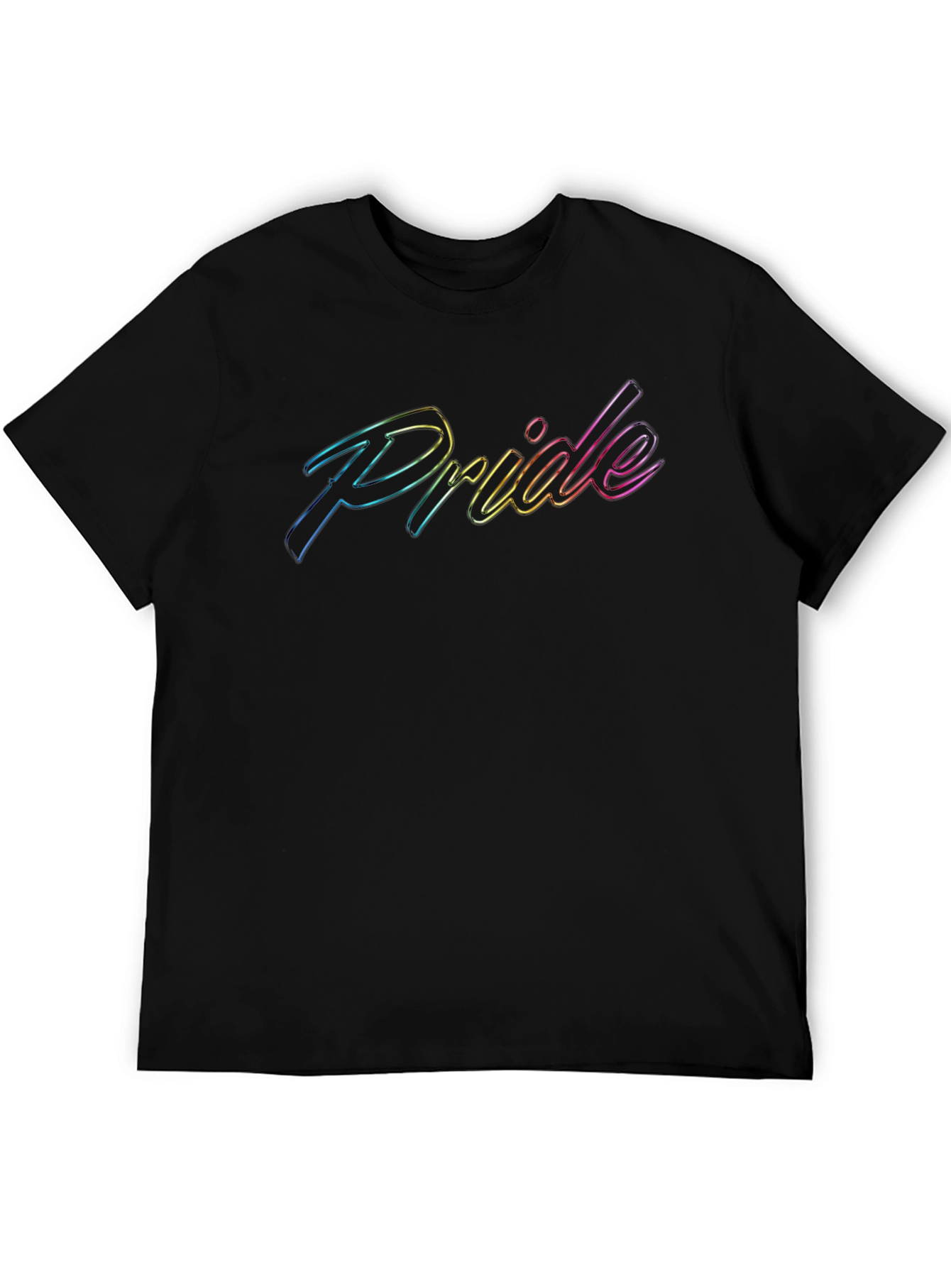 Pride Rainbow Graphic Tee - Stylish LGBTQ+ Apparel