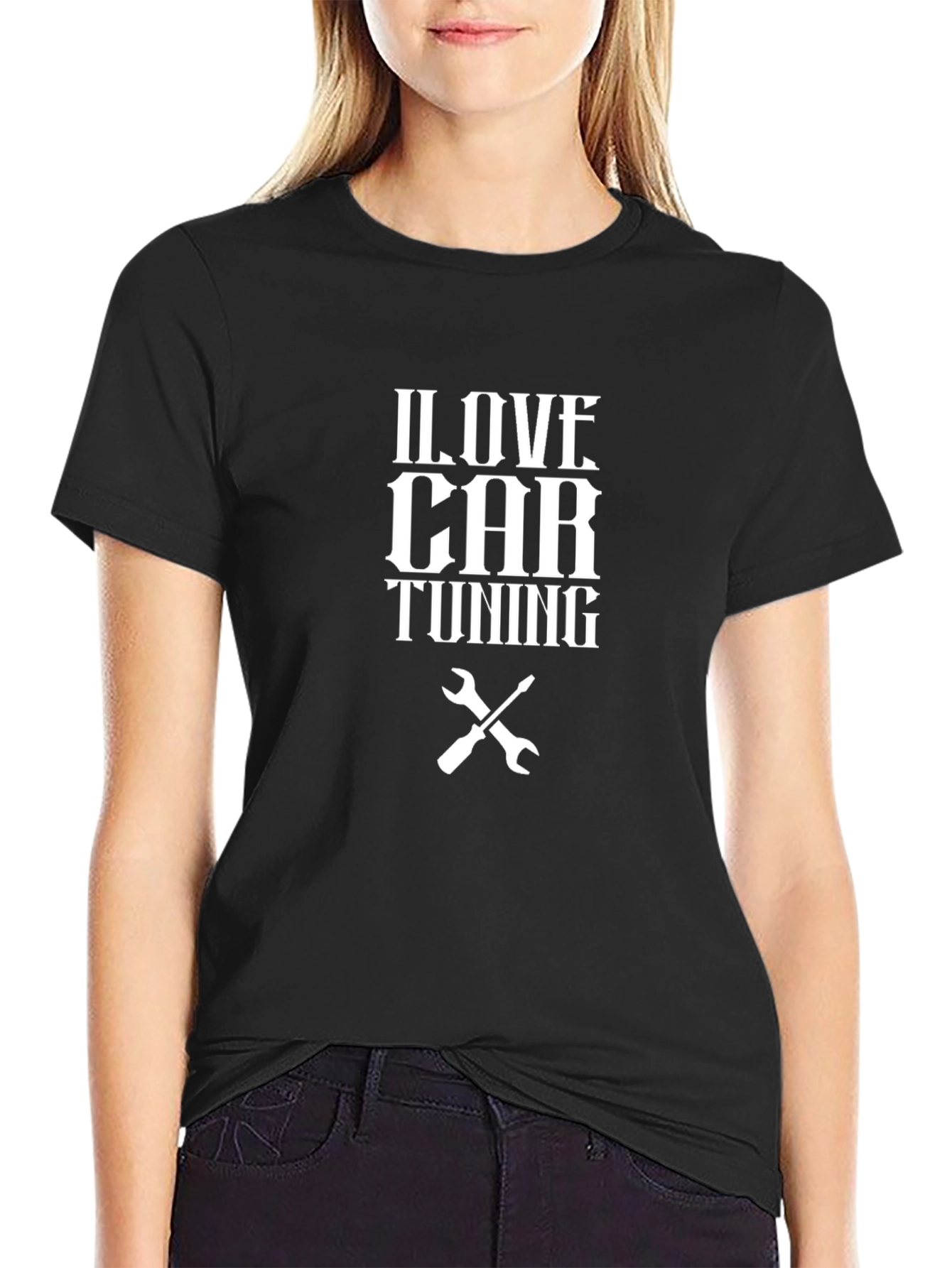 I Love Car Tuning Graphic T-Shirt - Mechanic Gift