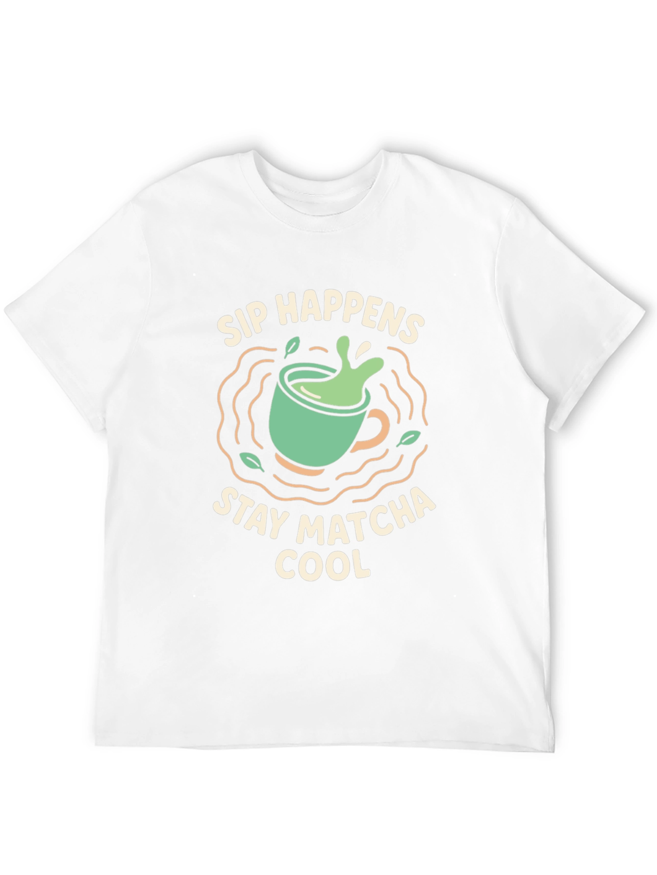 Sip Happens Stay Matcha Cool T-Shirt