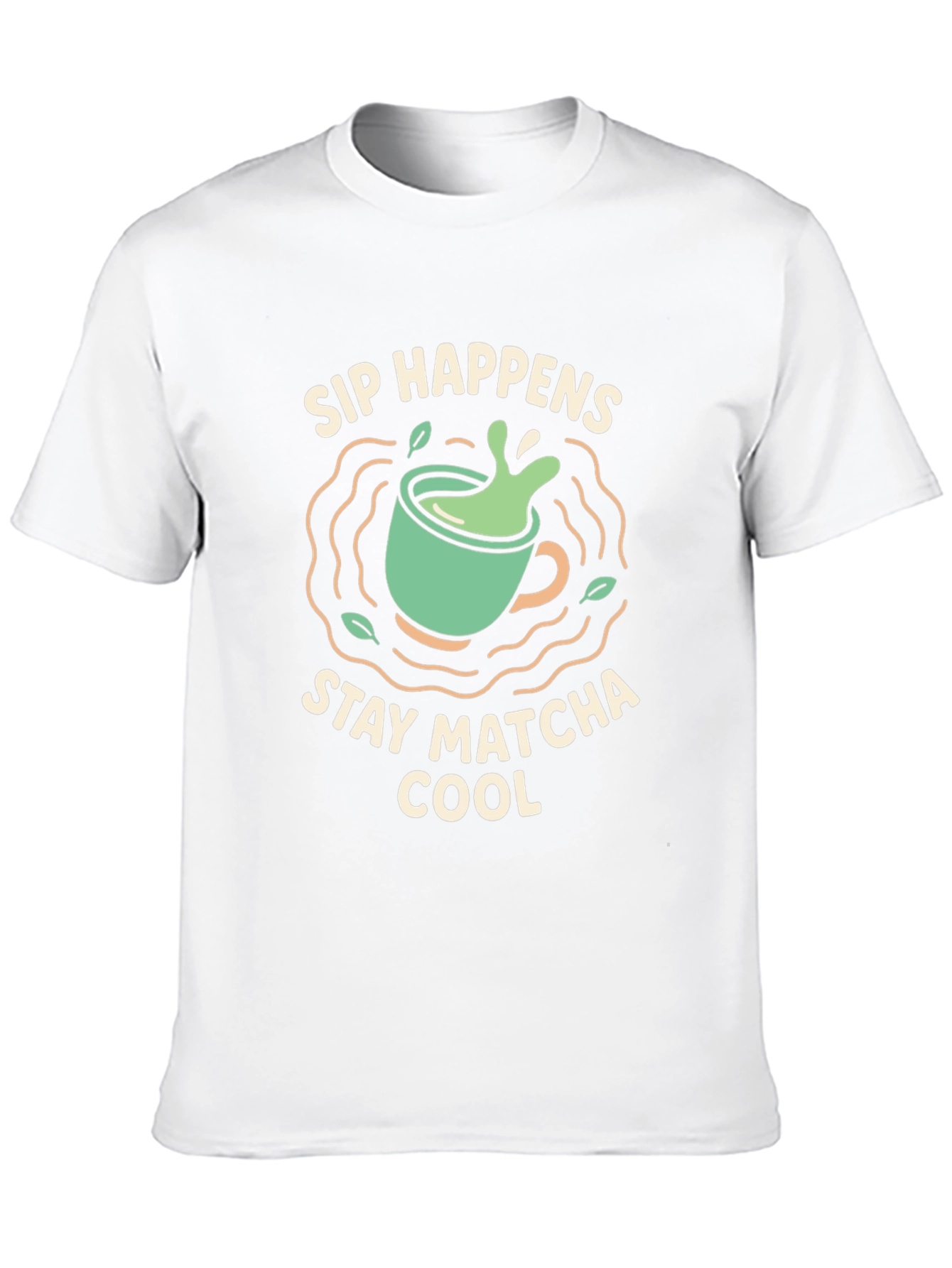 Sip Happens Stay Matcha Cool T-Shirt