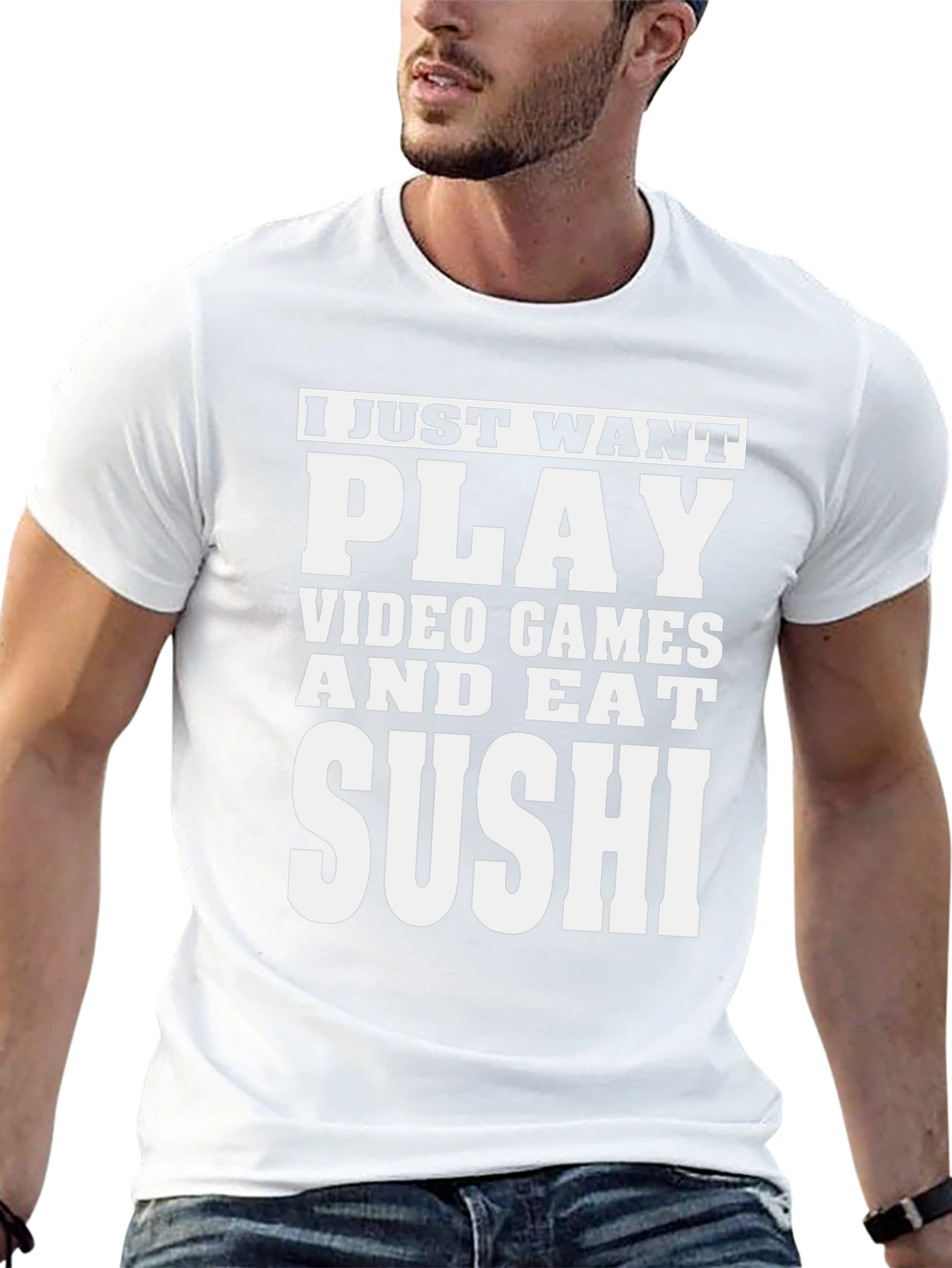 Video Games & Sushi T-Shirt