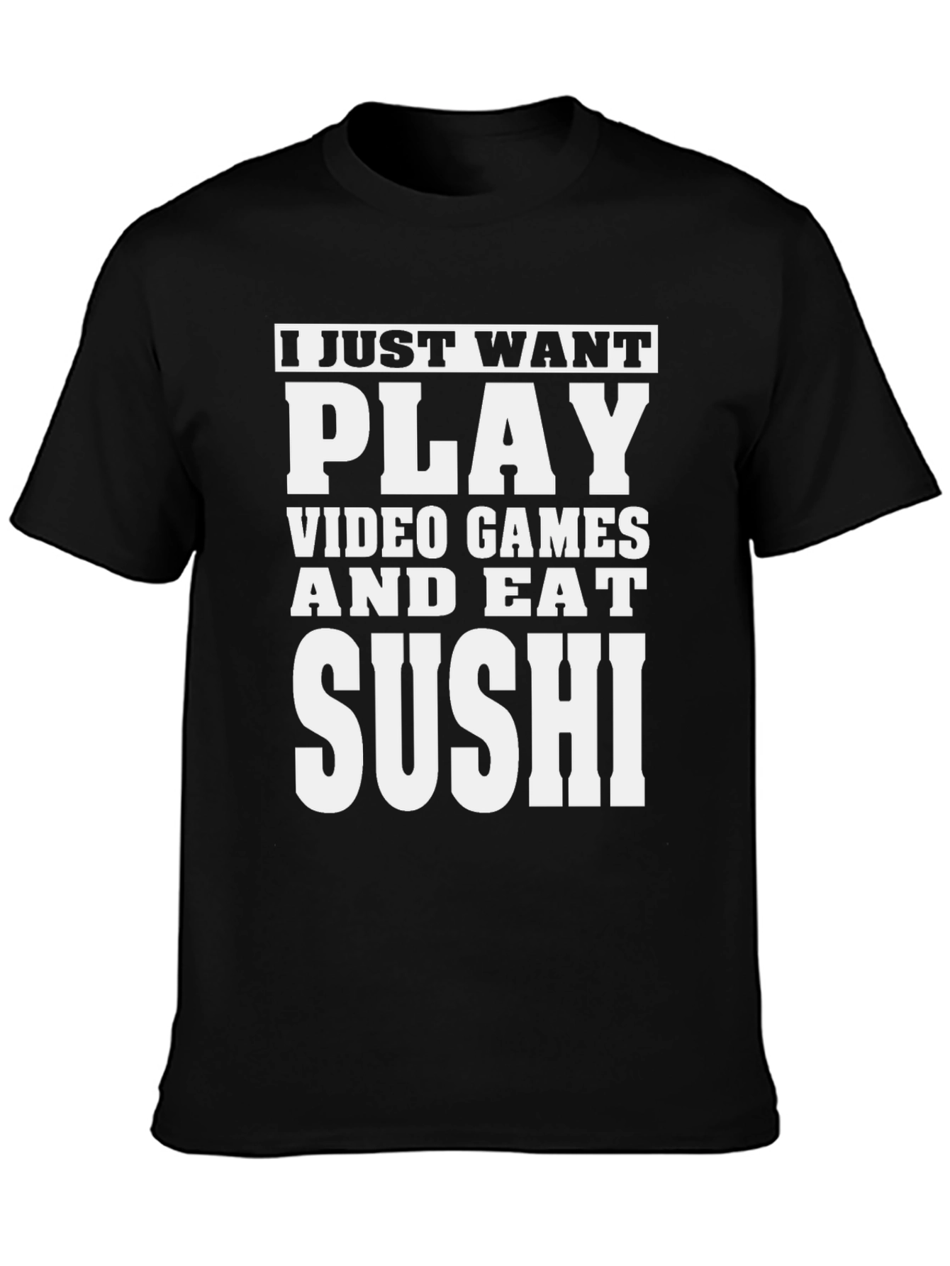 Video Games & Sushi T-Shirt
