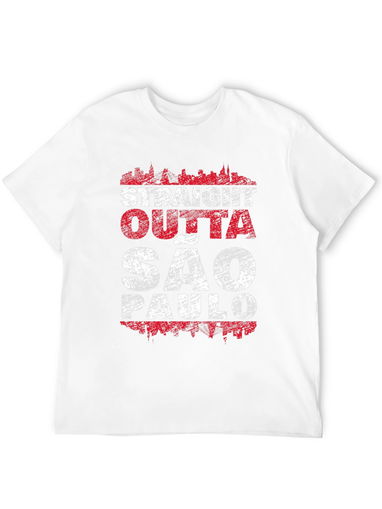 Straight Outta São Paulo Black T-Shirt