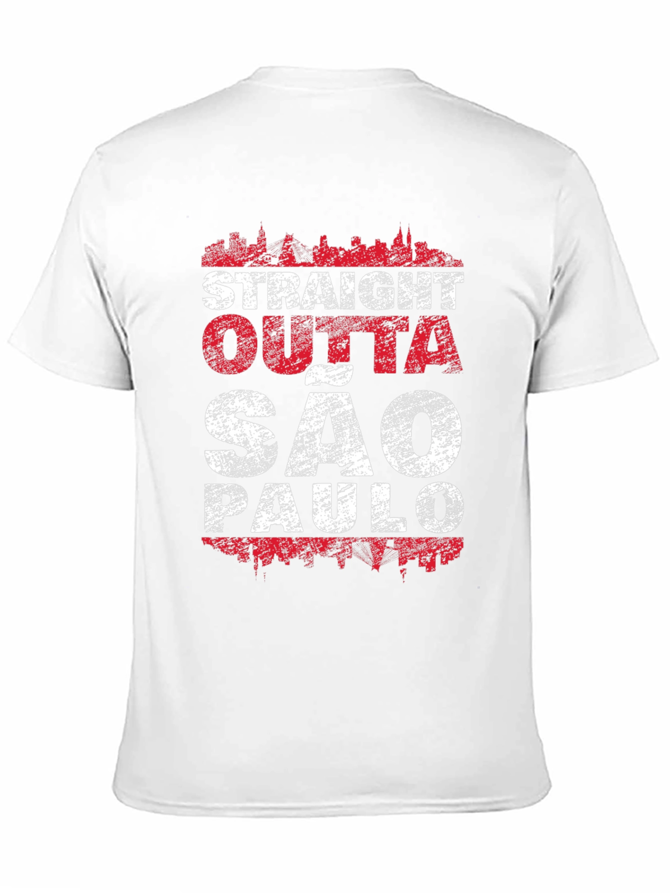 Straight Outta São Paulo Black T-Shirt