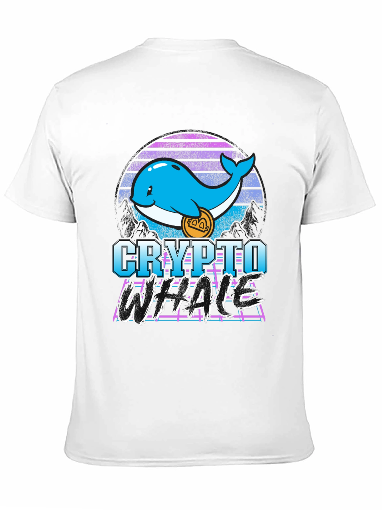 Crypto Whale T-Shirt - Bitcoin HODL
