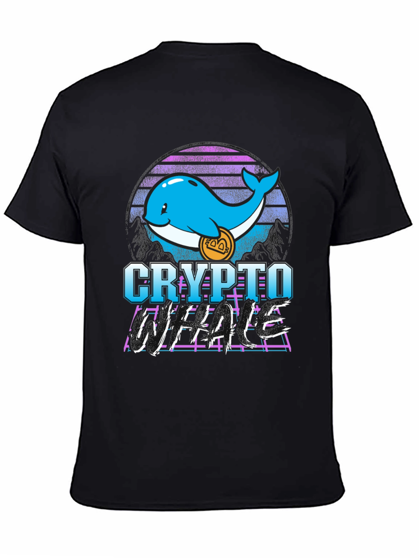 Crypto Whale T-Shirt - Bitcoin HODL