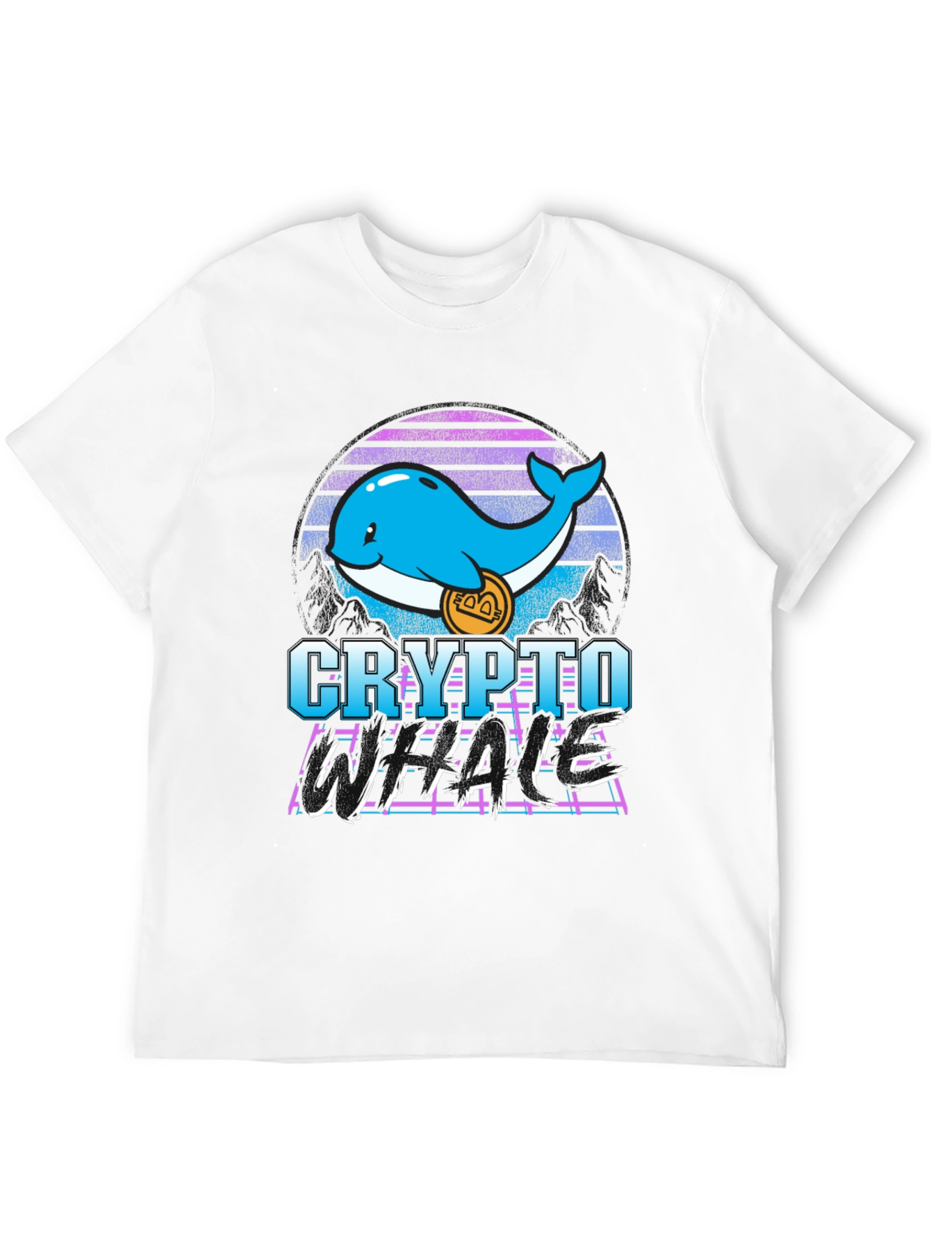 Crypto Whale T-Shirt - Bitcoin HODL