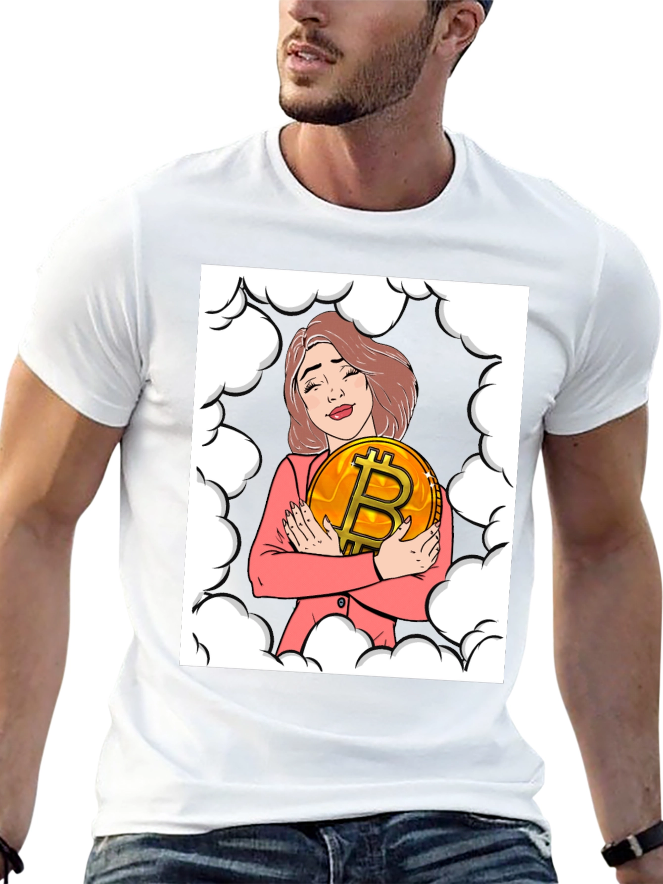 Bitcoin Girl T-Shirt - Crypto Fashion