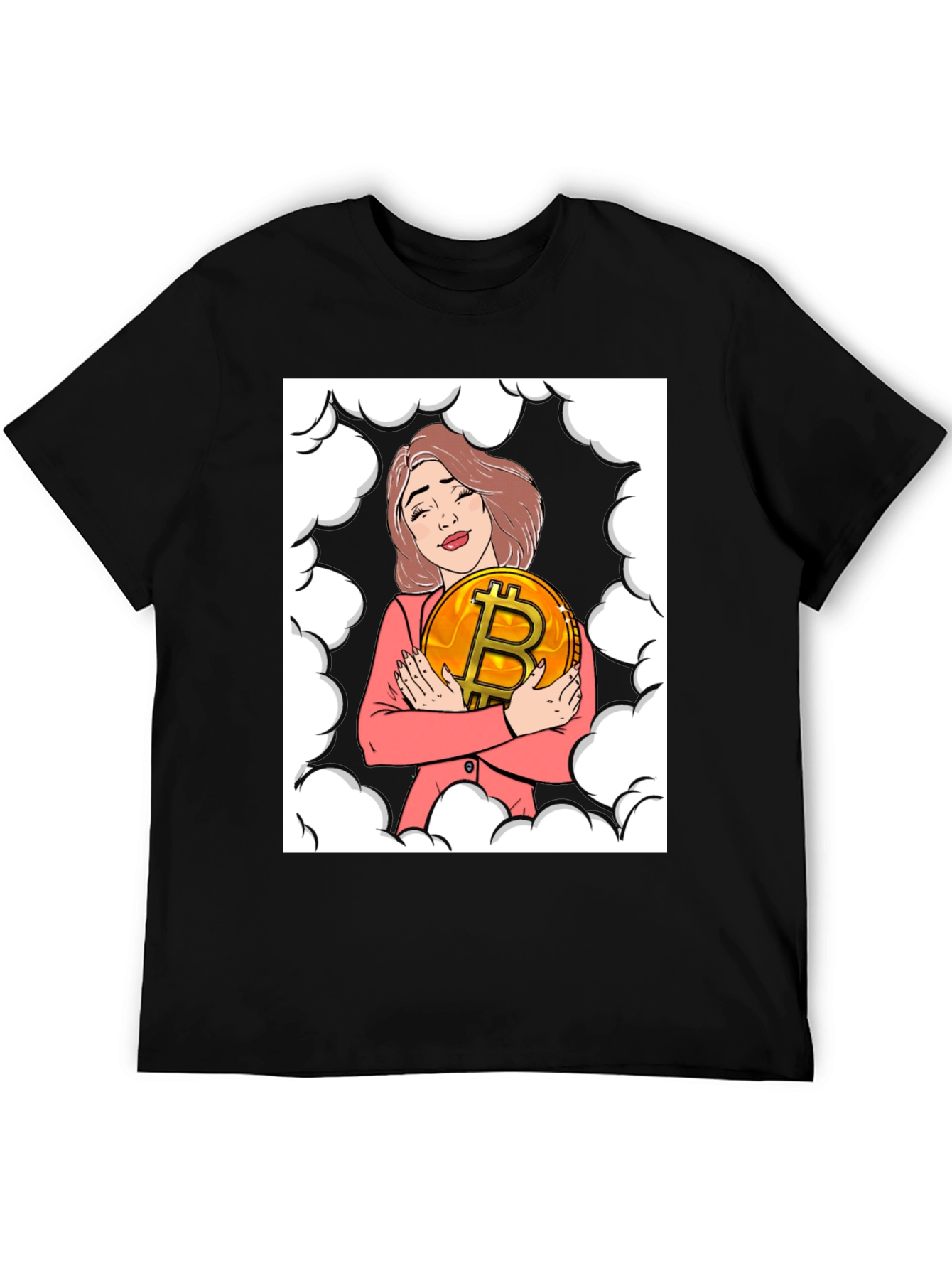Bitcoin Girl T-Shirt - Crypto Fashion