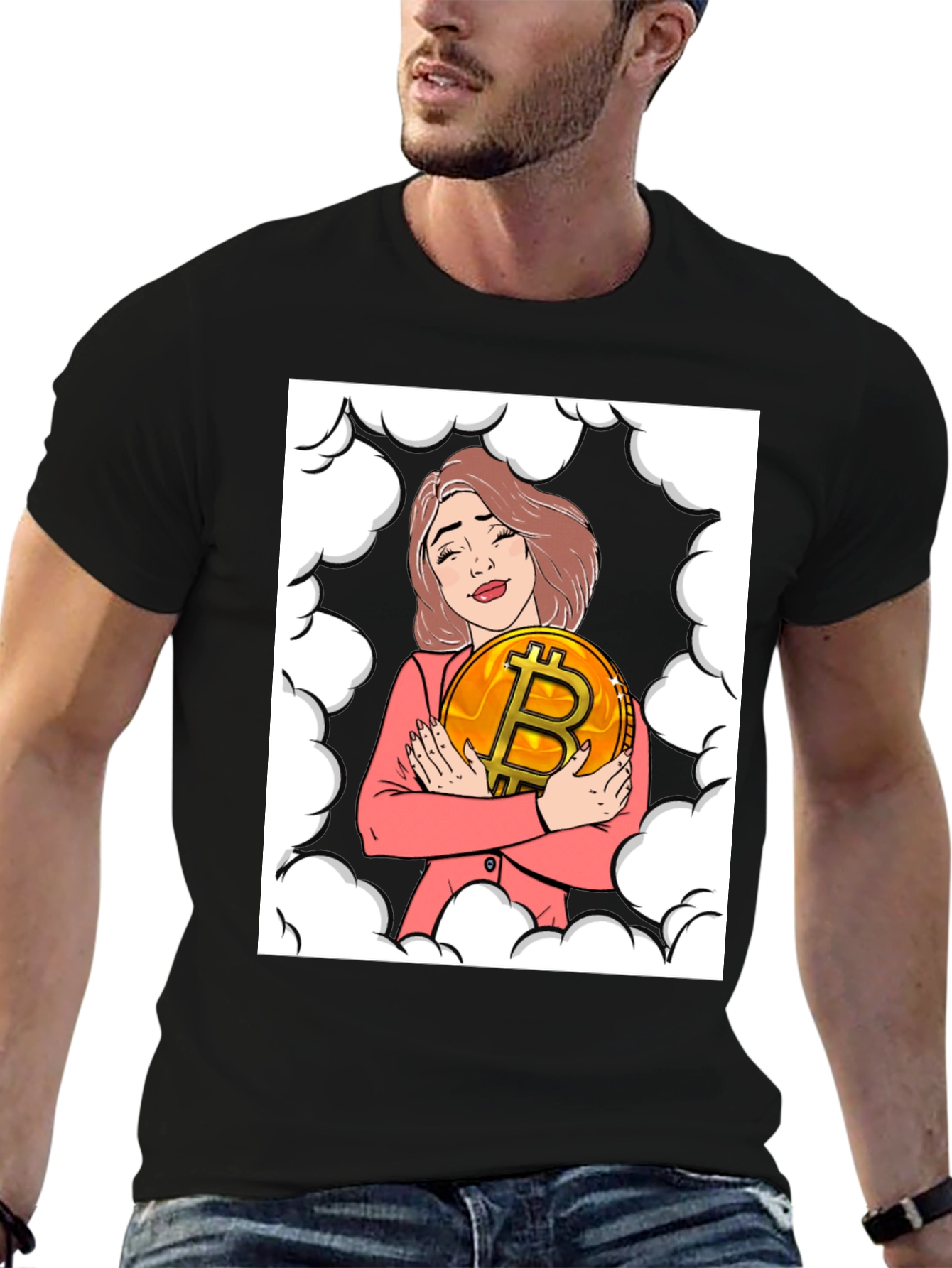 Bitcoin Girl T-Shirt - Crypto Fashion